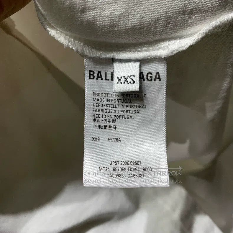Balenciaga Balenciaga Letter Pattern Printed Short Sleeve T-Shirt Size US XXS / EU 40 - 6 Thumbnail