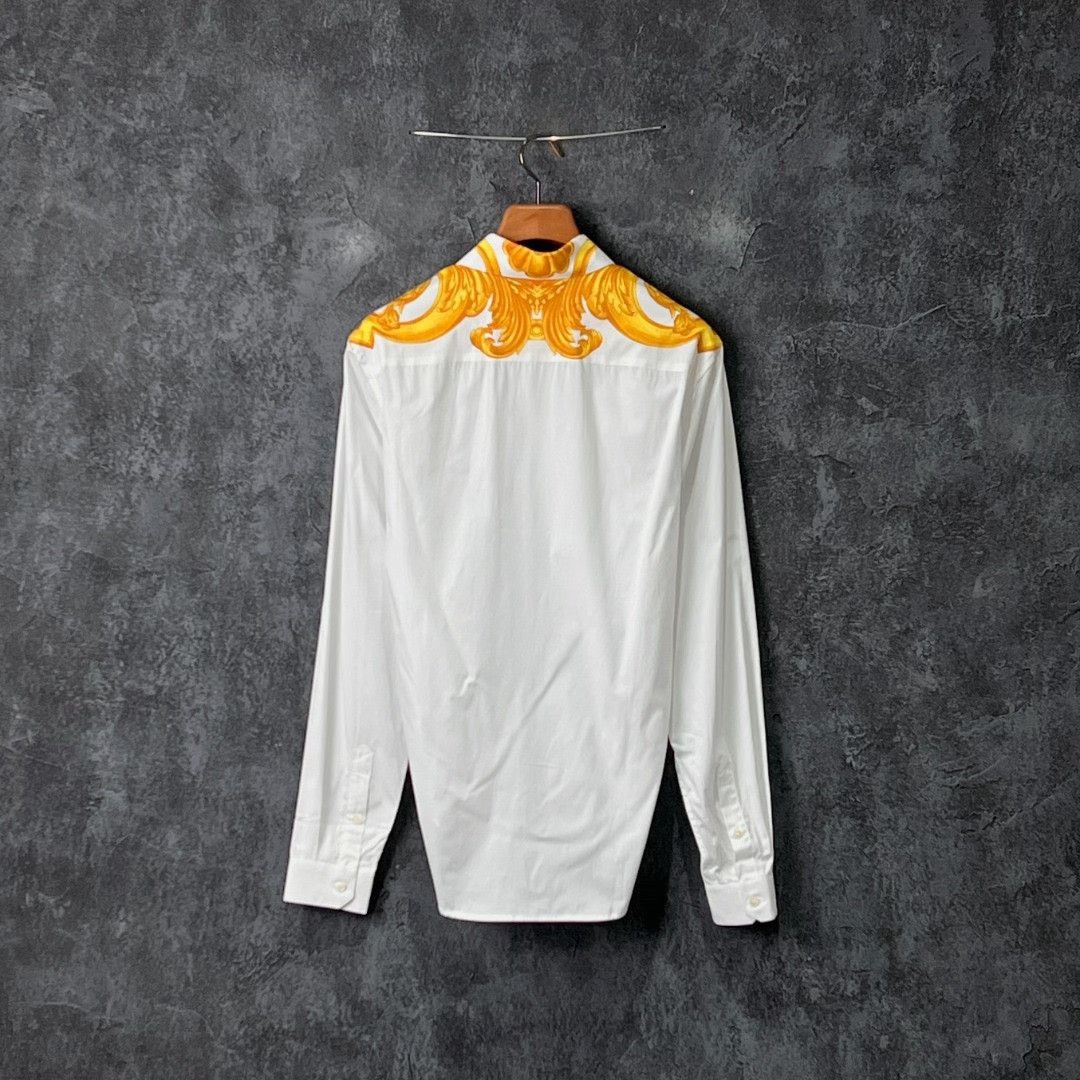 Versace Versace Casual Printed Shirt m Men Size US M / EU 48-50 / 2 - 1 Thumbnail