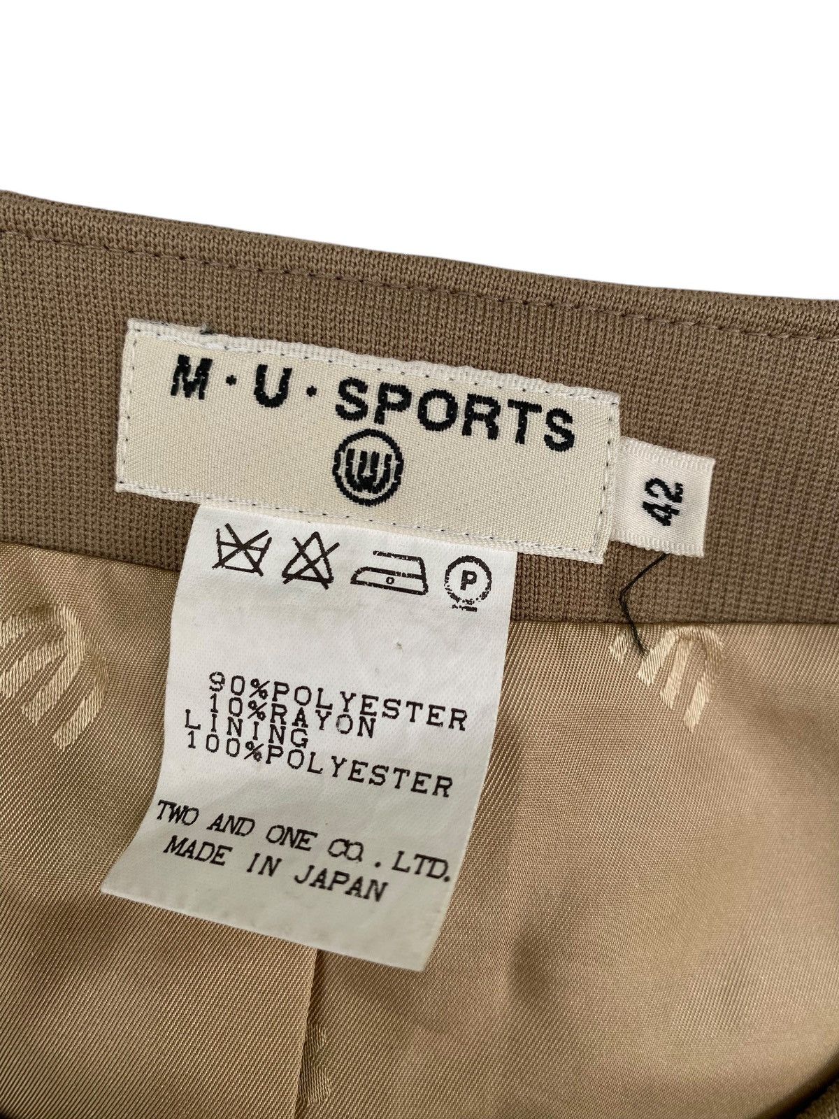 Japanese Brand × Vintage M.U Sport Vest Nice Design Size US M / EU 48-50 / 2 - 5 Thumbnail