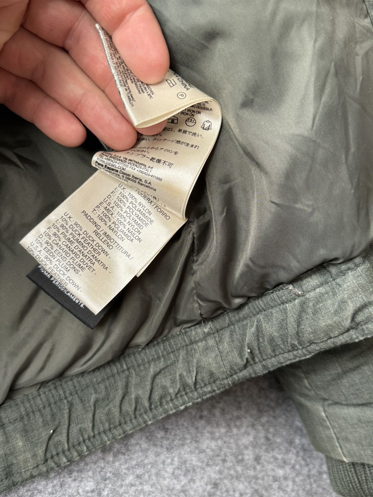 Diesel Vintage Diesel avant garde Olive Down jacket size S Size US S / EU 44-46 / 1 - 16 Thumbnail