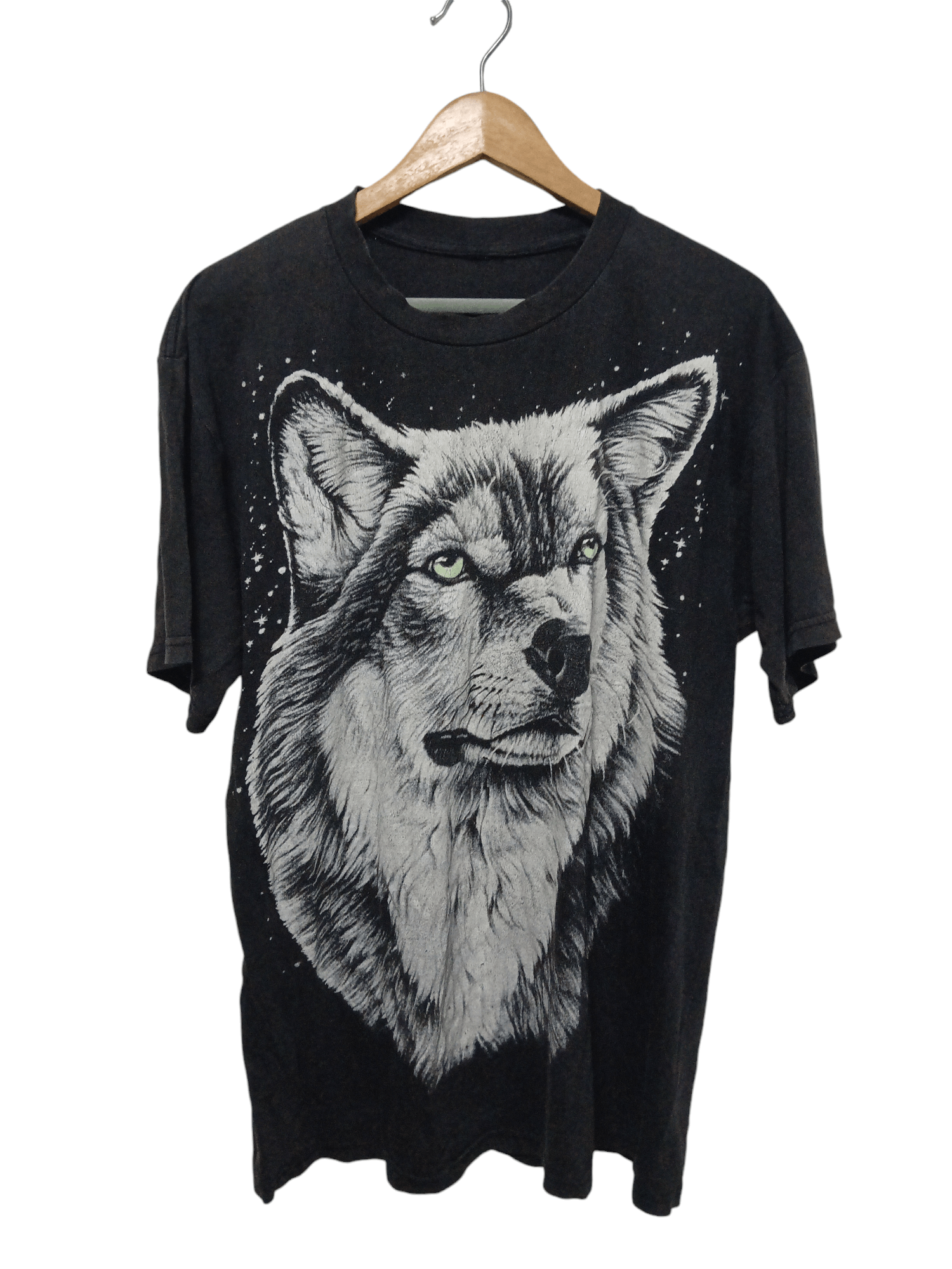 Vintage vintage bigprint wolf distressed t shirts Size US M / EU 48-50 / 2 - 1 Thumbnail