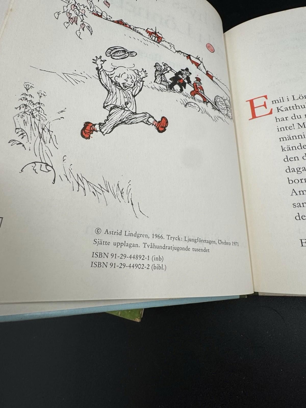 Other Vintage Astrid Lindgren Emil i Lönneberga Trilogy Books Swed Size ONE SIZE - 6 Thumbnail