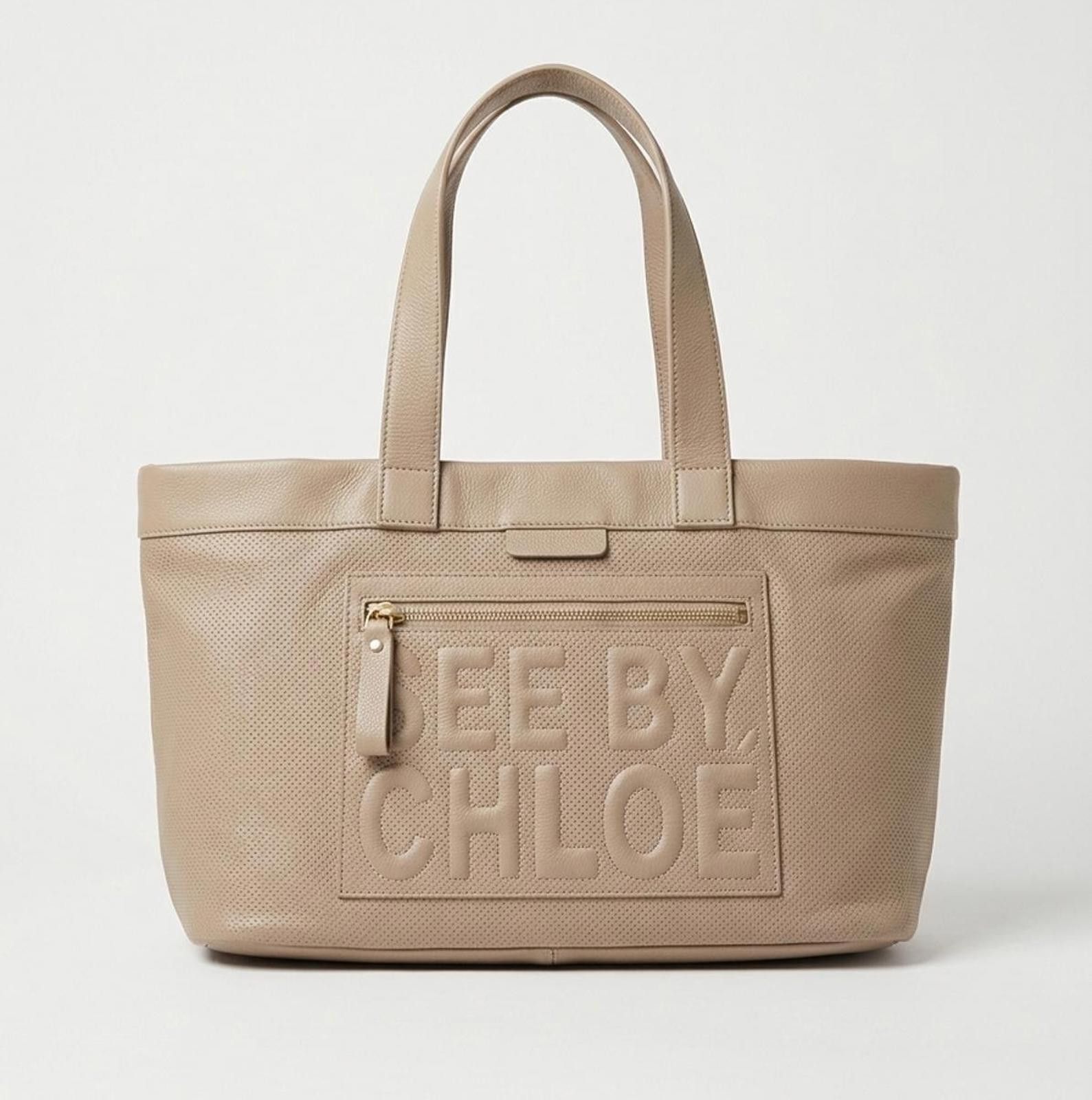 Other See by Chloé Beige Leather Tote Bag Size ONE SIZE - 1 Thumbnail