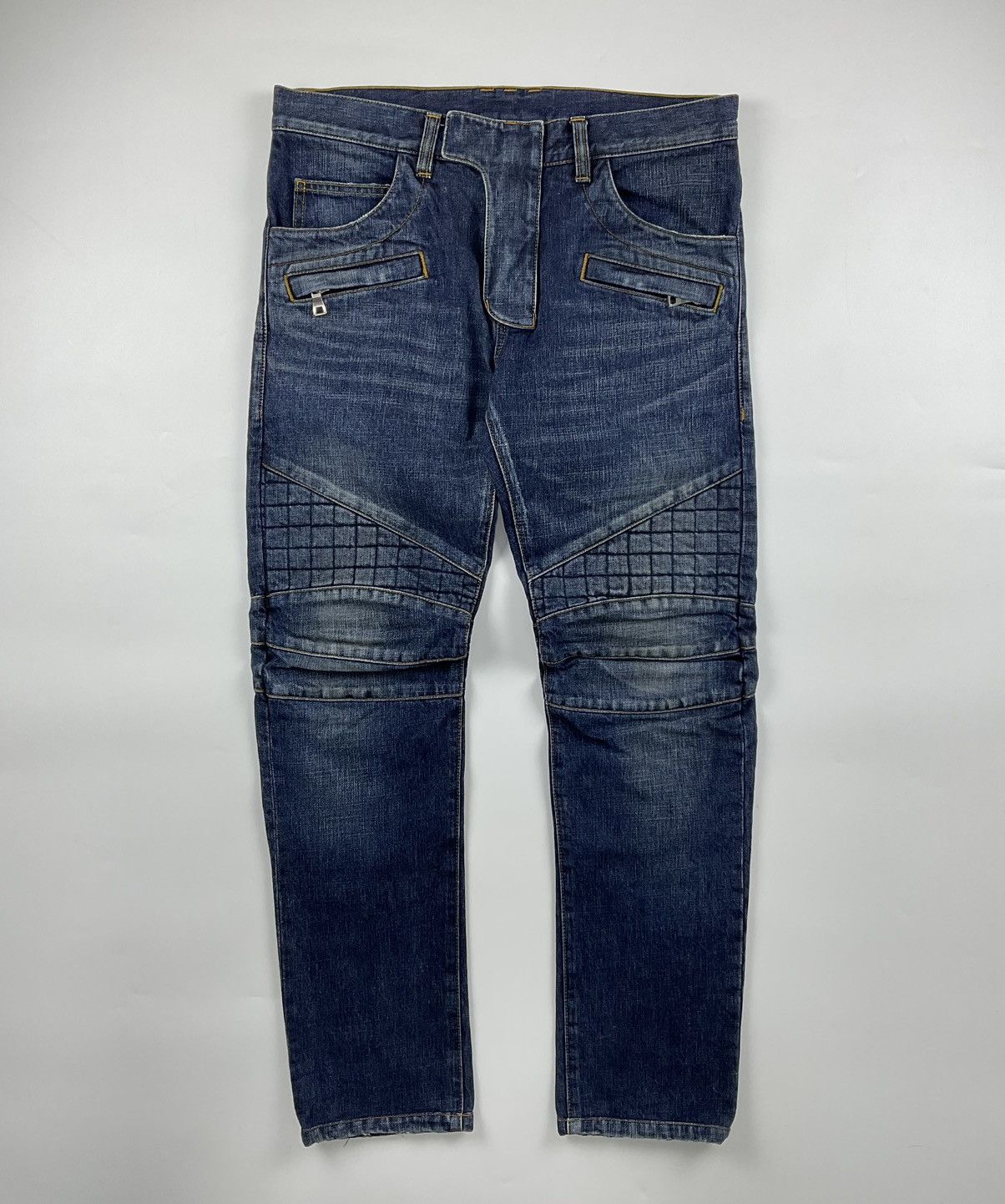 Balmain Balmain Biker Pants Size US 32 / EU 48 - 1 Thumbnail