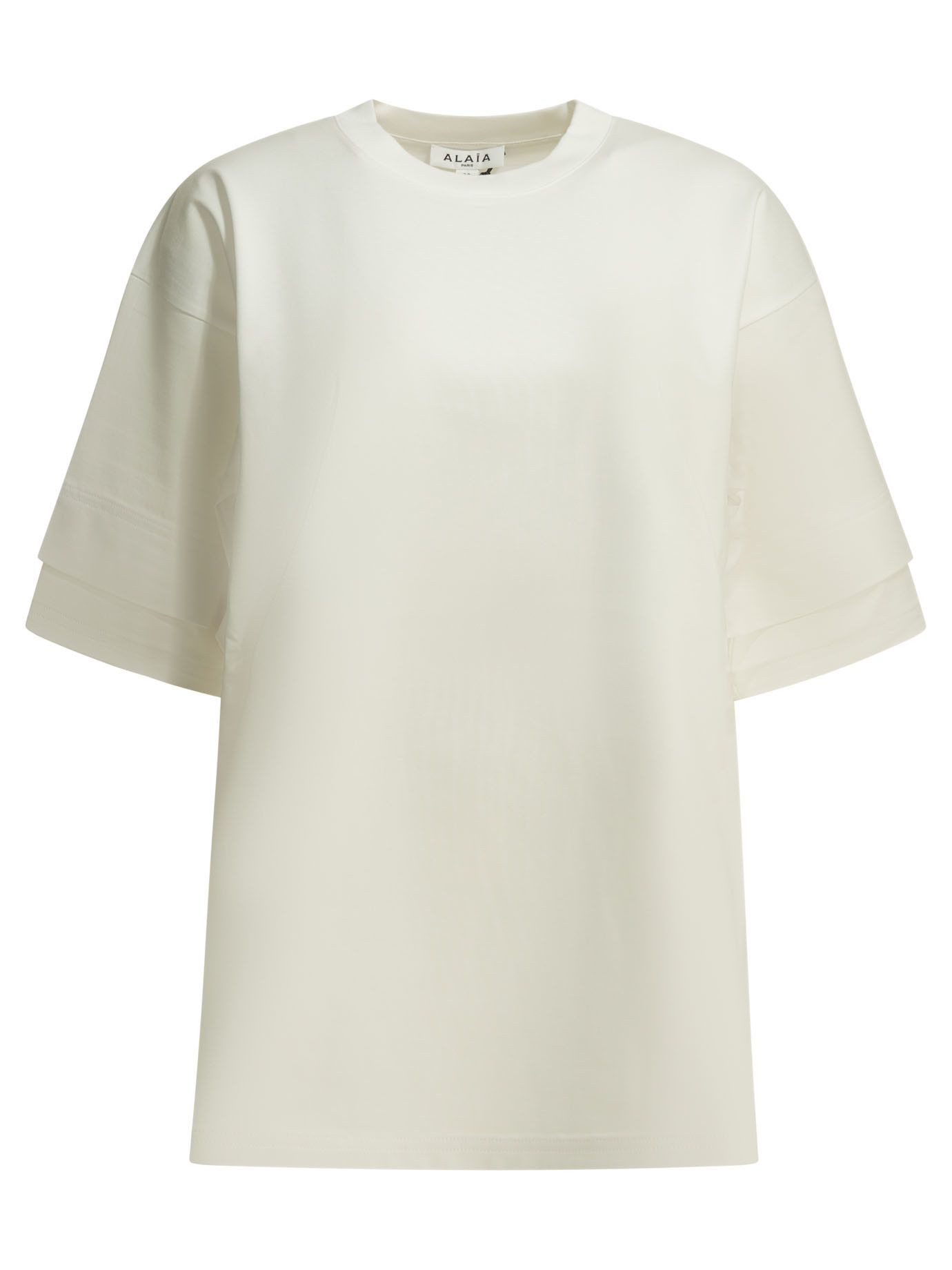 Alaia Alaïa Crew-Neck T-Shirt tag size 38 Women - USA Duties Paid Size S / US 4 / IT 40 - 1 Thumbnail