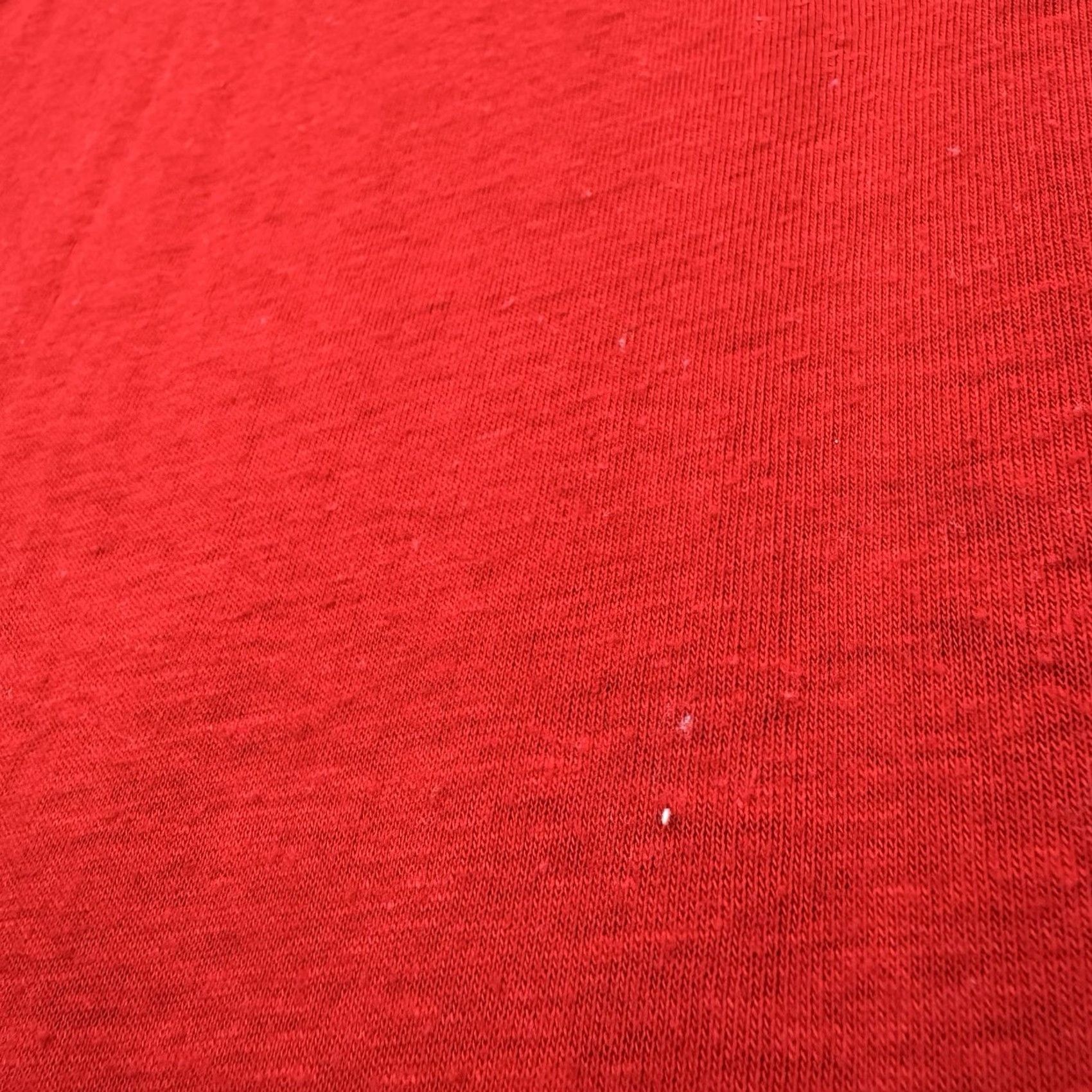 Vintage VINTAGE Funwear T-Shirt Shirt Adult Medium Red 70s 80s USA Pocket Slim Crew Neck Short Sleeve Men Size US M / EU 48-50 / 2 - 3 Thumbnail