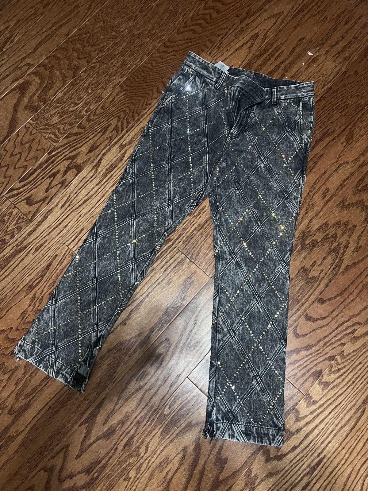 Diesel Diesel rhinestone denim jeans Size US 30 / EU 46 - 1 Thumbnail