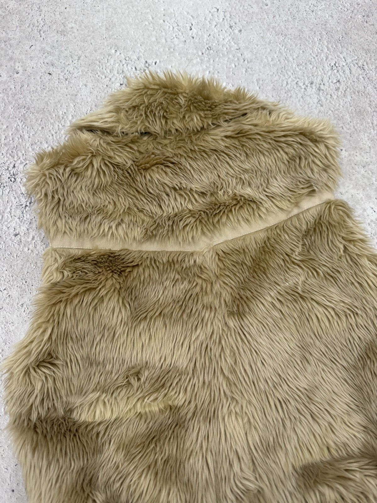 Hysteric Glamour × If Six Was Nine 2000s Avant Garde If Six Was Nine Style VEST fur Size S / US 4 / IT 40 - 10 Thumbnail