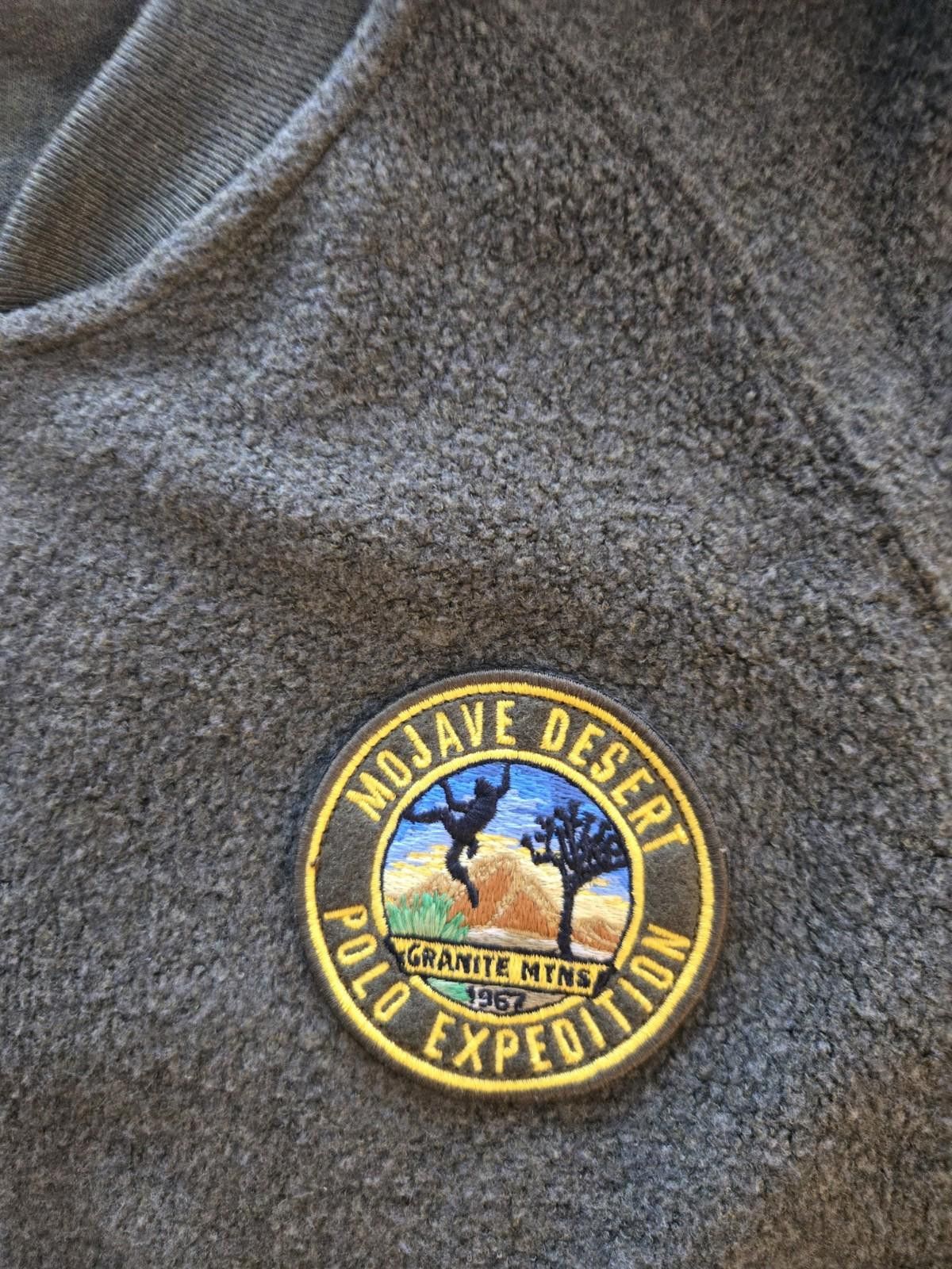 Polo Ralph Lauren Polo Ralph Lauren Jacket Men's Brushed Fleece Bomber L Size US L / EU 52-54 / 3 - 4 Thumbnail