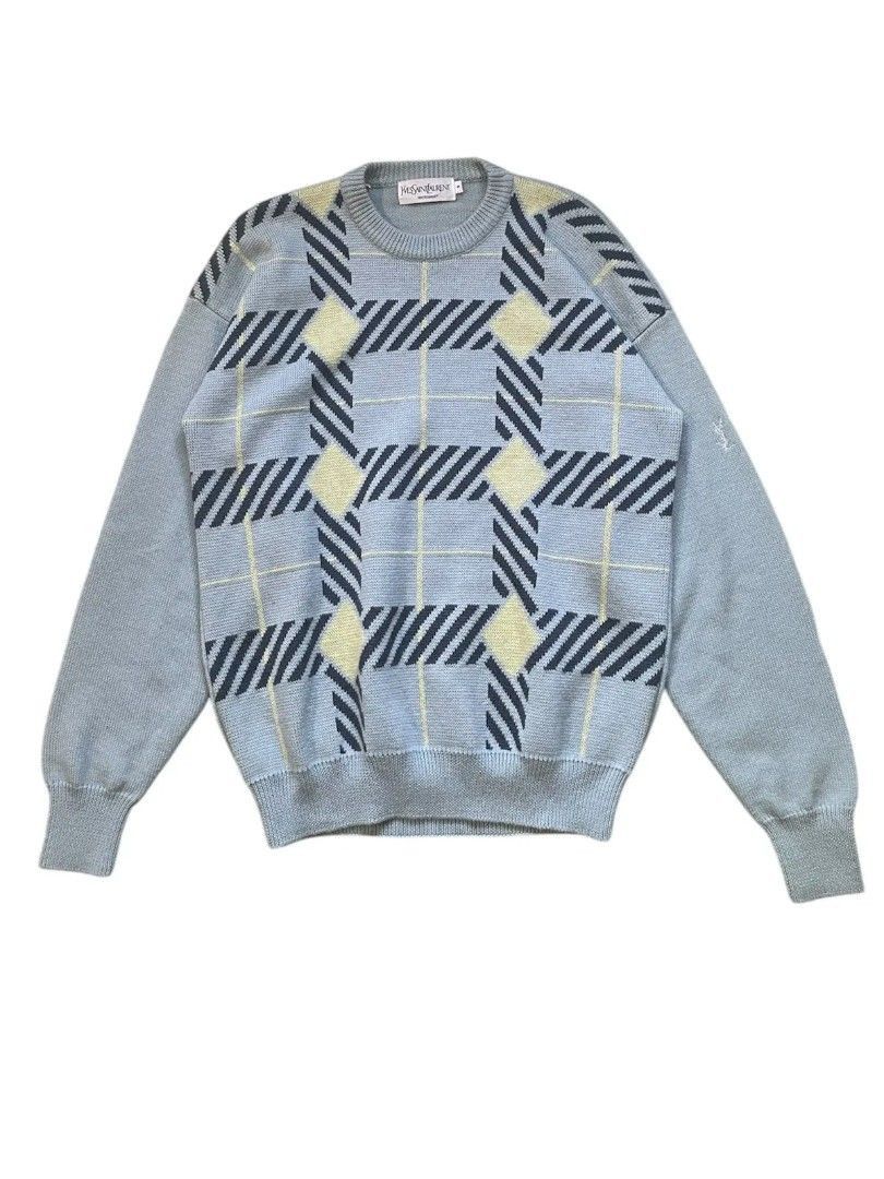 Vintage × Yves Saint Laurent Vintage mnit YSL rare design Size US M / EU 48-50 / 2 - 1 Thumbnail