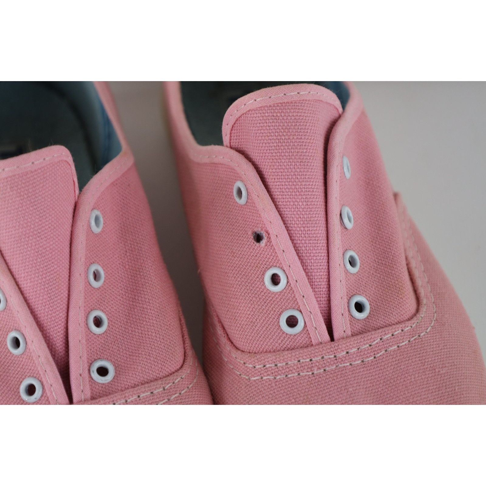 Vintage Vintage 70s 80s Streetwear Distressed Canvas Shoes Size US 7 / IT 37 - 3 Thumbnail