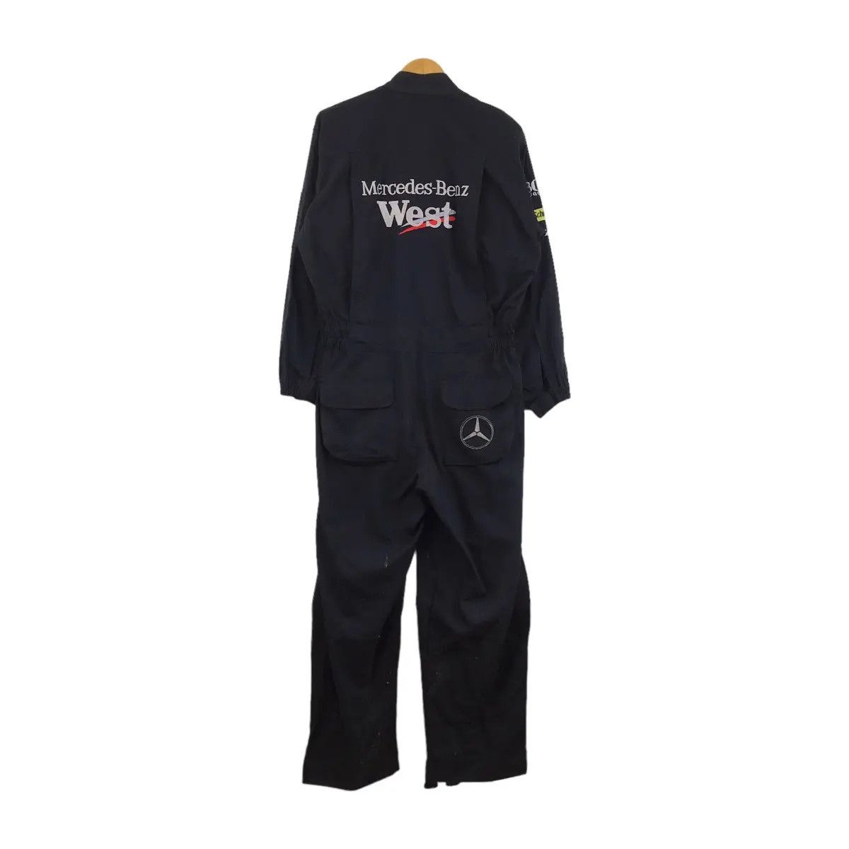 Mercedes-Benz Vintage MERCEDES BENZ MOBIL 1 WEST Racing Team Coverall Size US XXL / EU 58 / 5 - 1 Thumbnail