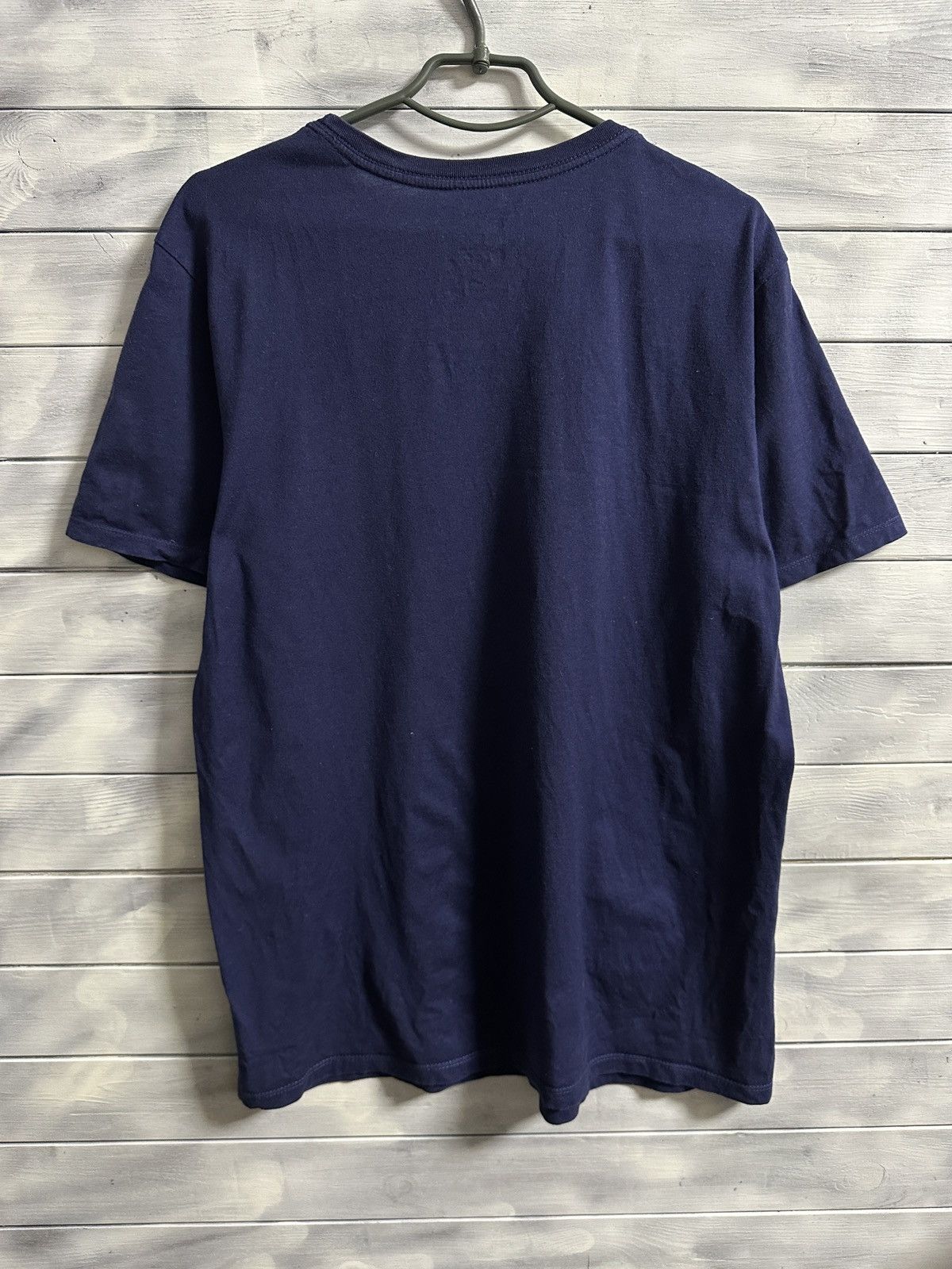 Nike Rare T-Shirt Nike Big Logo Drill Style Size US L / EU 52-54 / 3 - 5 Thumbnail