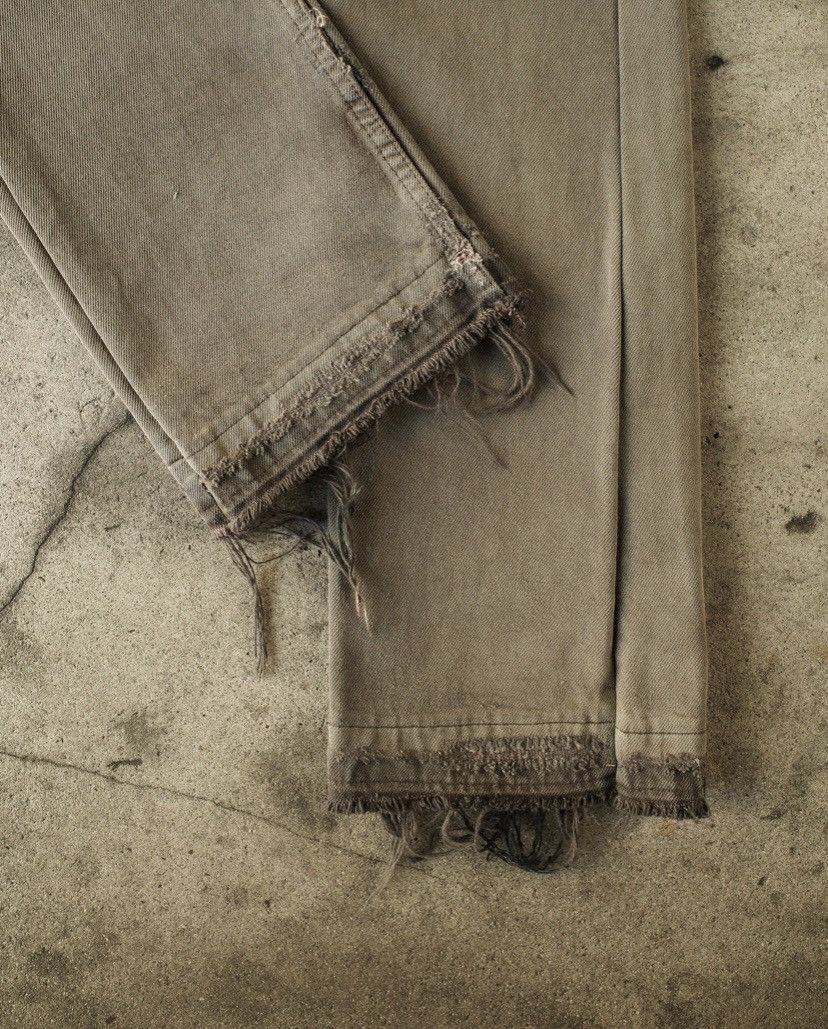 Levi's Altered Faded Levi 501 Denim Size US 30 / EU 46 - 2 Thumbnail