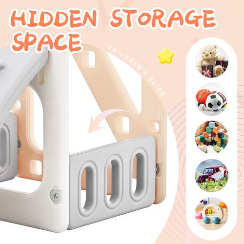Designer × Homemade Toddler Climber and Slide Set 4 in 1, Kids Playground Climbe Size US L / EU 52-54 / 3 - 6 Thumbnail