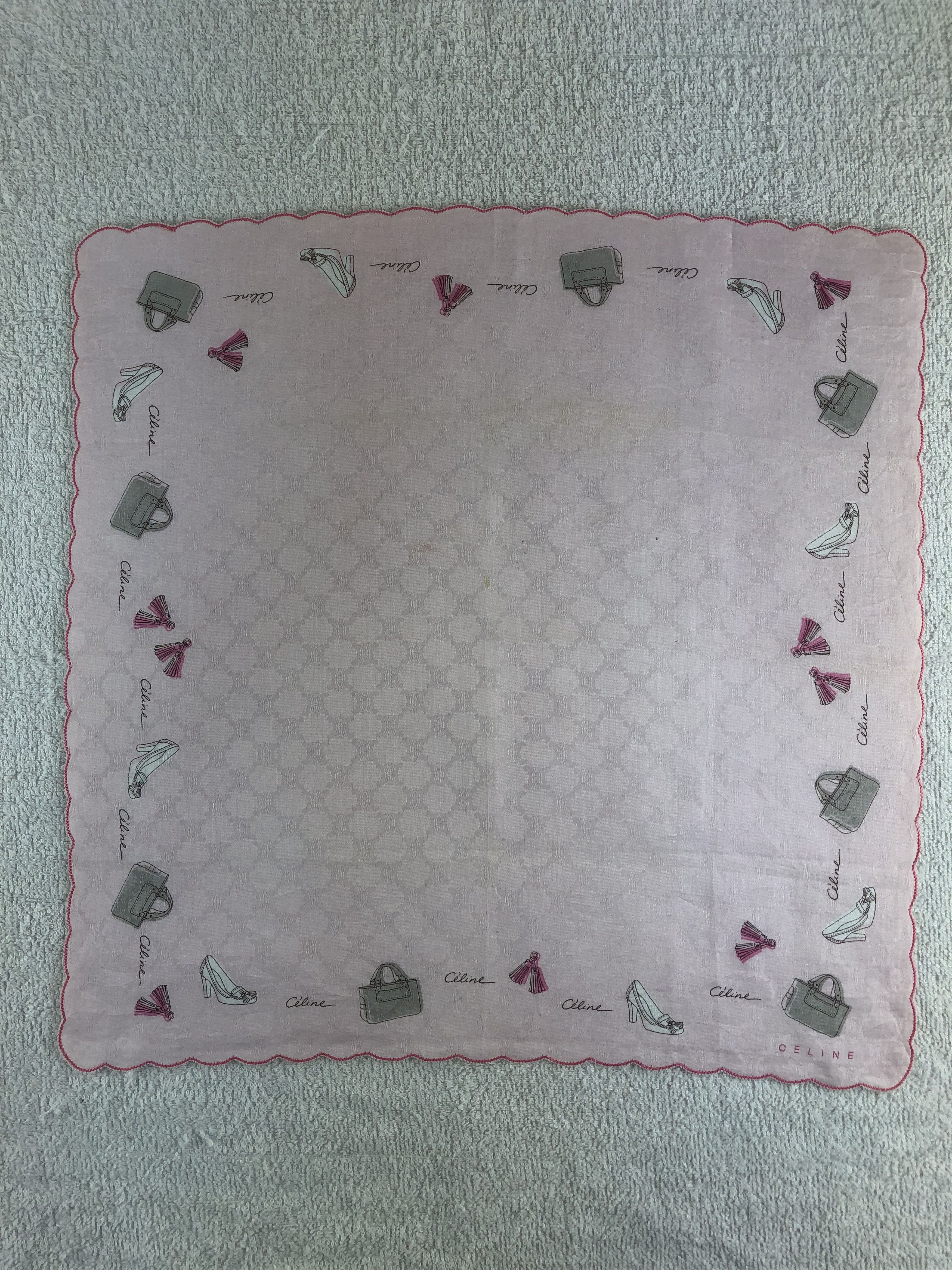 Celine Celine Handkerchief / Bandana / Neckerchief C294 Size ONE SIZE - 3 Thumbnail
