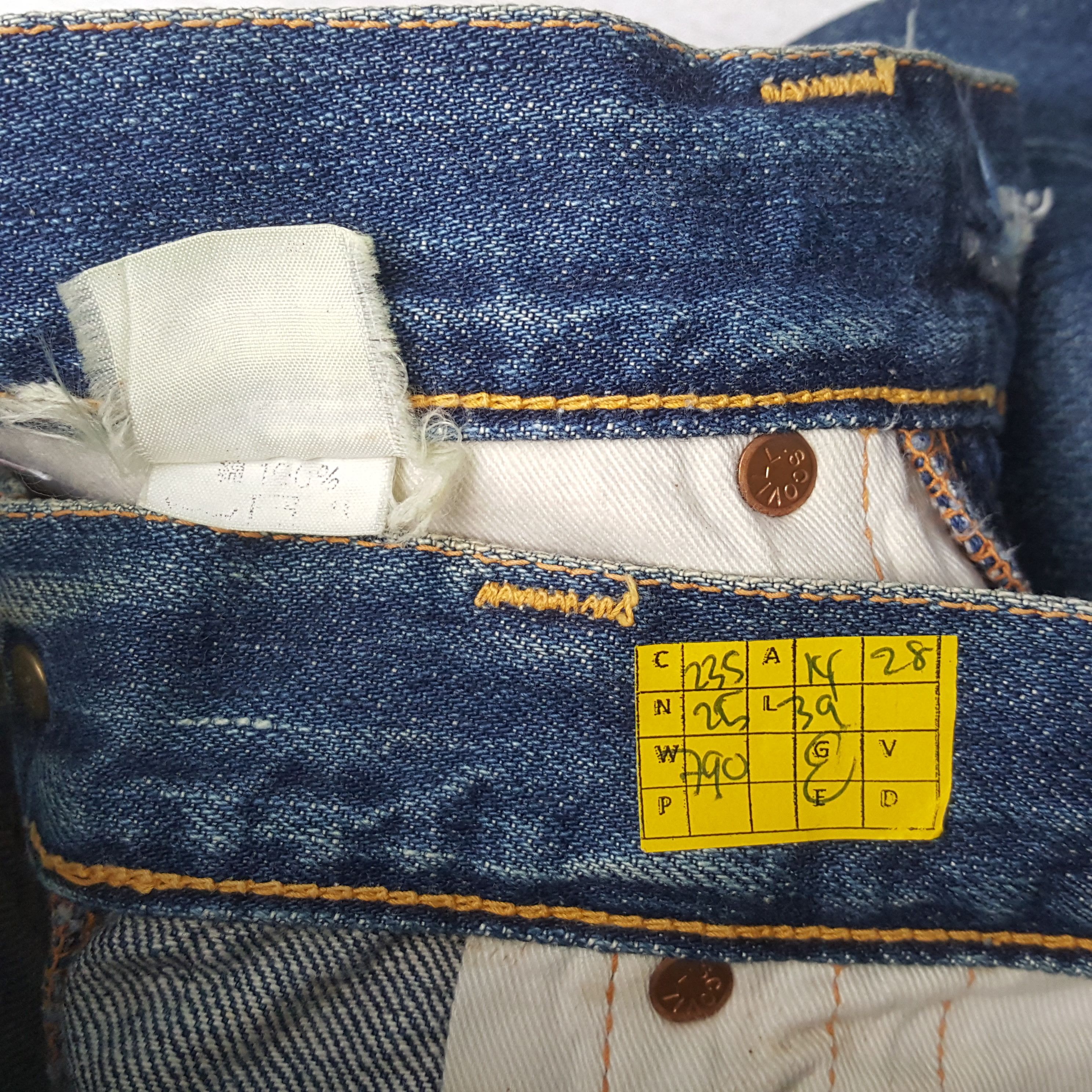 Evisu × Japanese Brand × Vintage Vintage EVISU Japanese Brand Daicock Custom Style Jeans Size US 28 / EU 44 - 13 Thumbnail