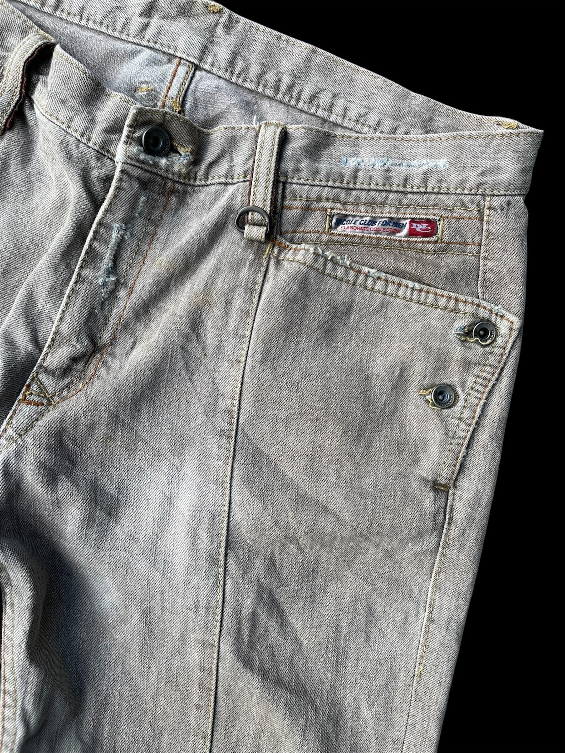 If Six Was Nine × Japanese Brand × Le Grande Bleu (L.G.B.) Nicole Club For men Flared Pants Size US 34 / EU 50 - 4 Thumbnail