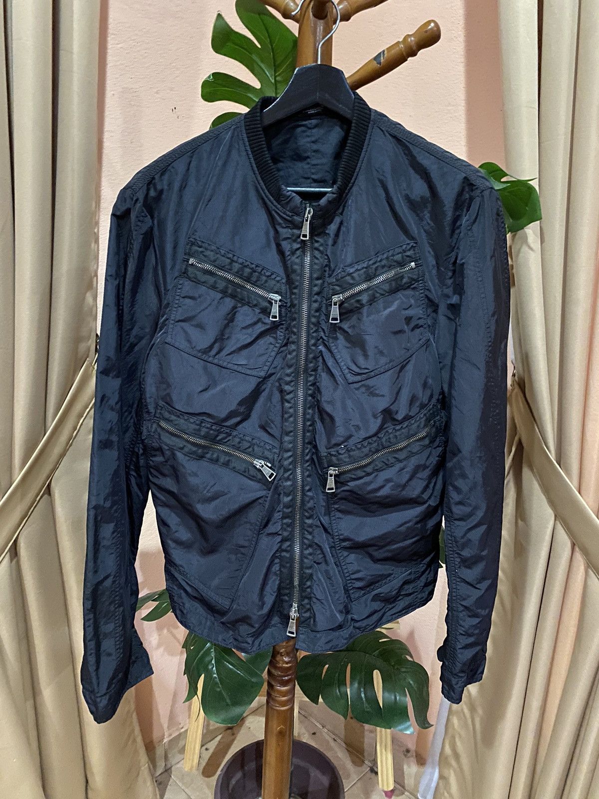 Dolce & Gabbana VINTAGE DOLCE & GABBANA NYLON BIKERS JACKET Size US S / EU 44-46 / 1 - 1 Thumbnail