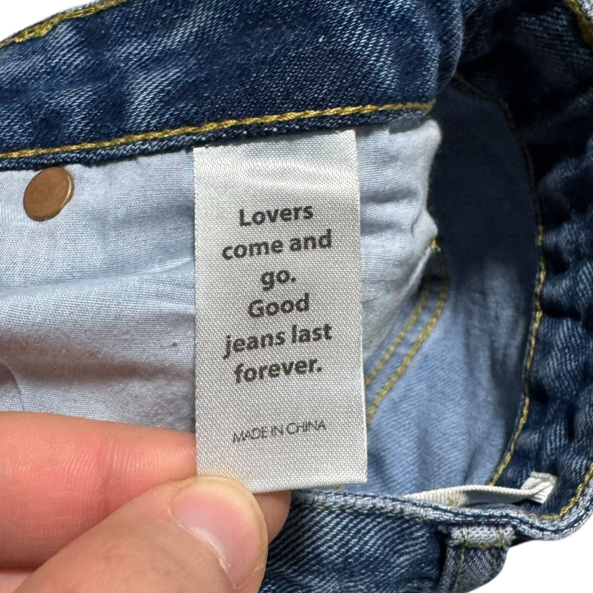 Pacsun NWT Pacsun 90’s Boyfriend Colorblock Blue Jeans Women’s 25 Size 25" / US 0 / IT 36 - 8 Thumbnail
