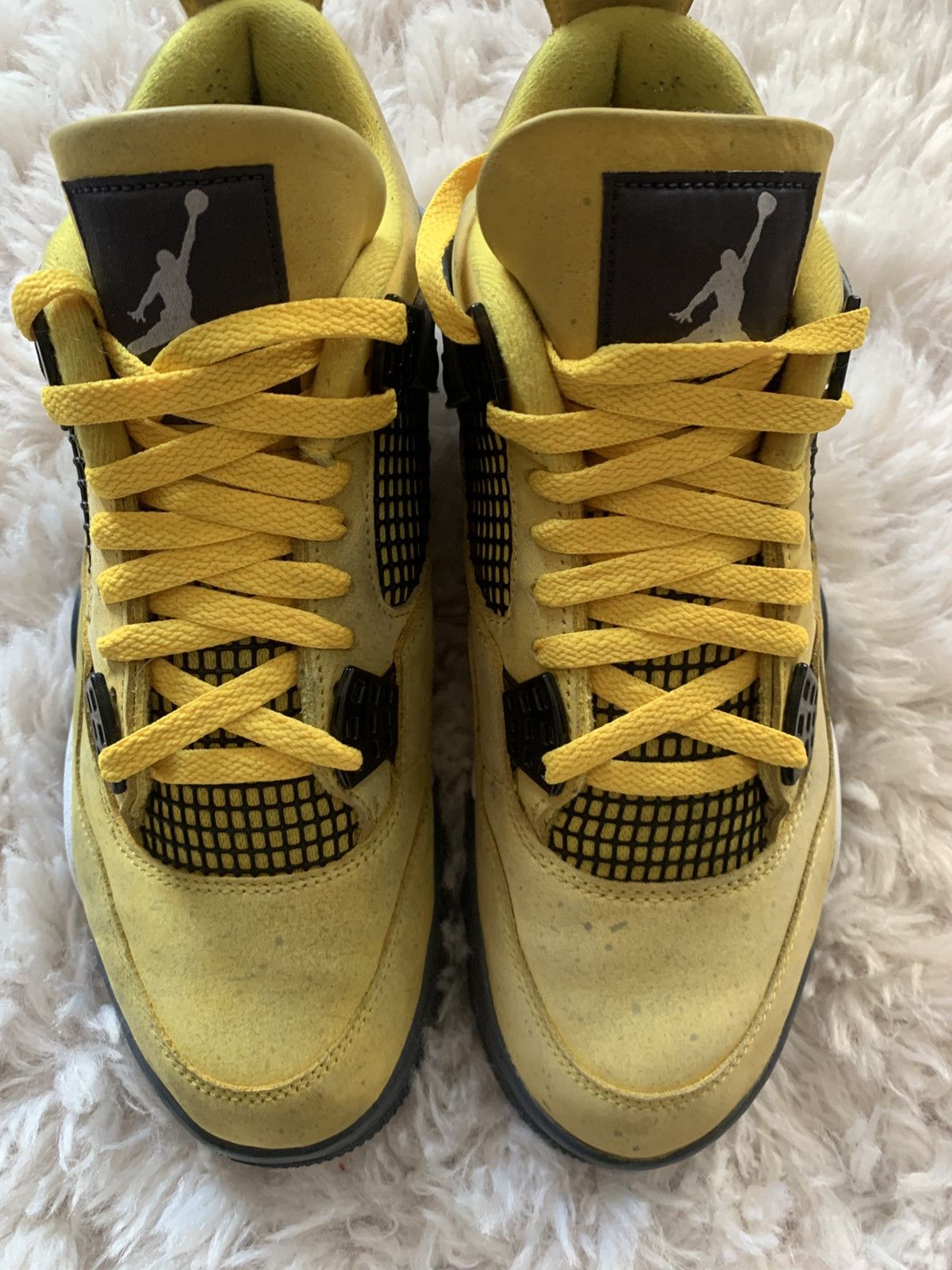 Jordan Brand Air Jordan 4 Lightning 2021 – Size US 9.5 – CT8527-700 Size US 9.5 / EU 42-43 - 3 Thumbnail