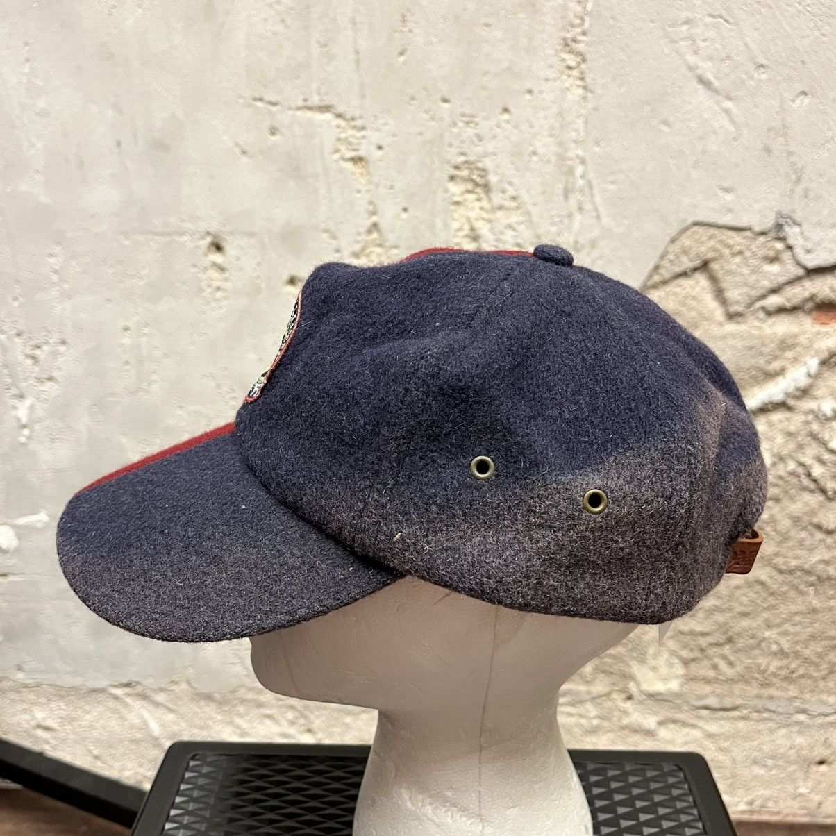 Tommy Hilfiger Tommy Hilfiger Vintage Wool Blend USA Made Two Tone Hat OS Size ONE SIZE - 3 Thumbnail