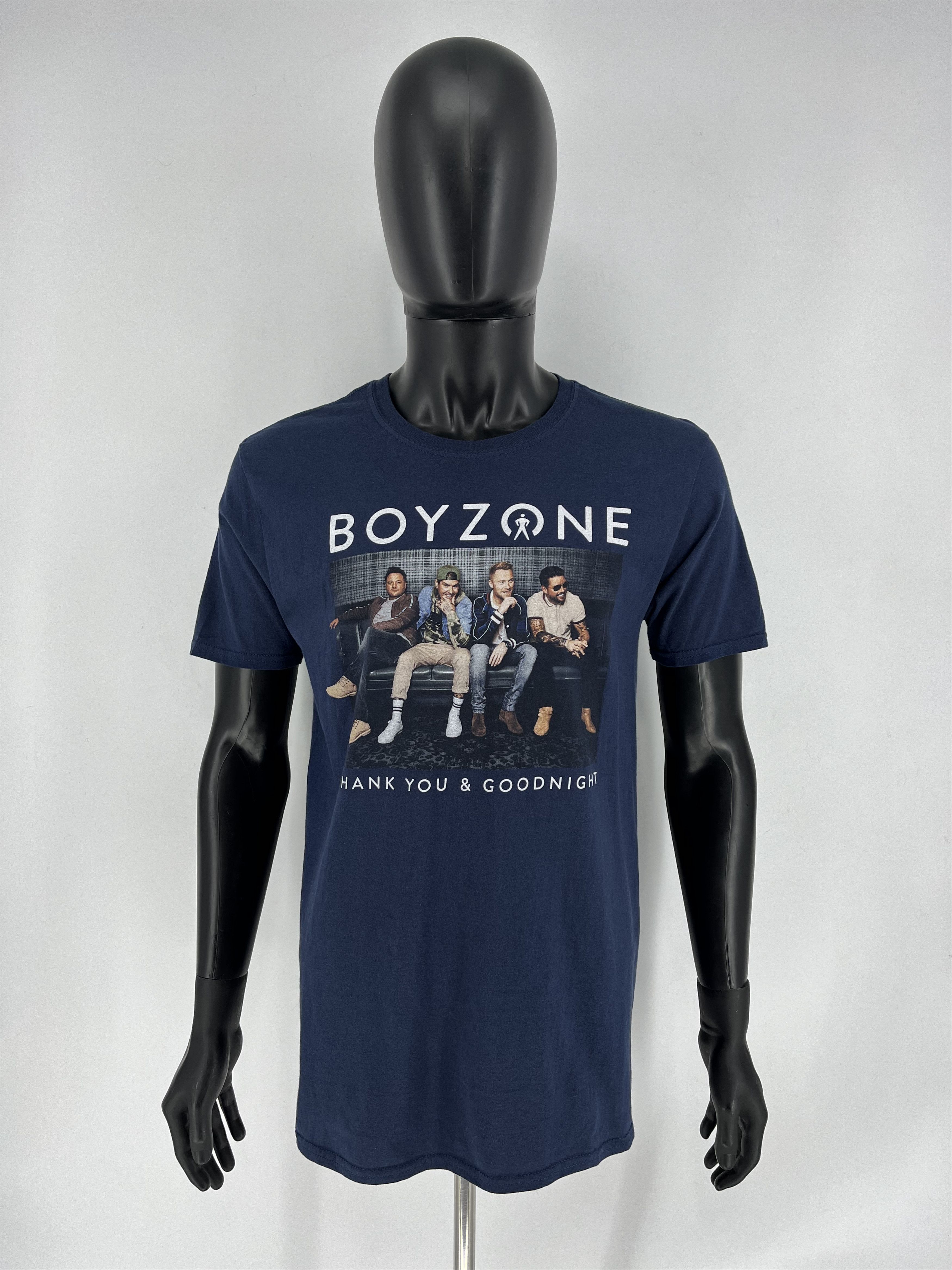 Band Tees × Vintage Vintage Y2K Boyzone T-Shirt Live By Request Tour Tee Size US L / EU 52-54 / 3 - 2 Thumbnail