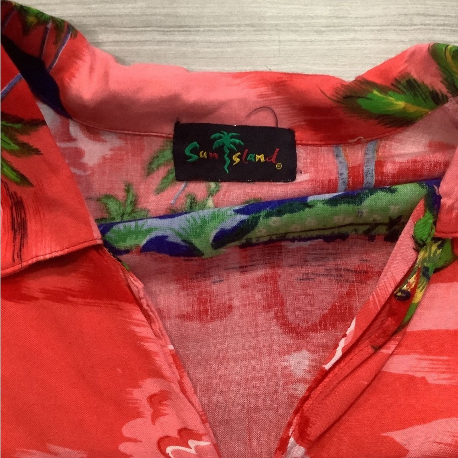 Vintage SunIsland Aliti Fashion Hawaiian shirt Size US L / EU 52-54 / 3 - 3 Thumbnail