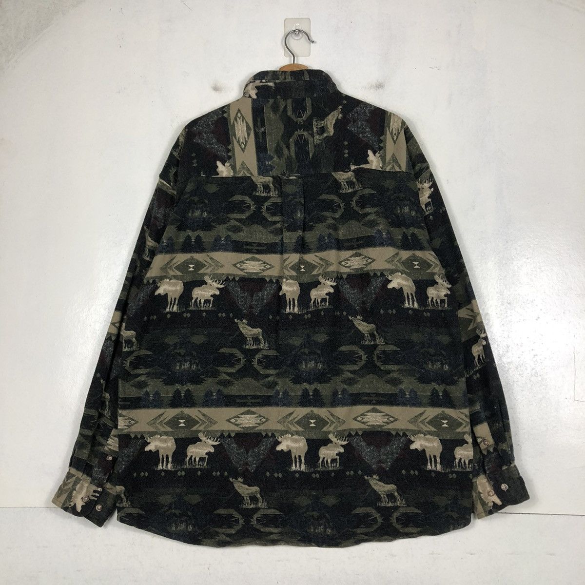 Japanese Brand × Vintage 📌VINTAGE CAMOUFLAGE SHIRT JACKET INDIGO PACIFIC CREST Size US XL / EU 56 / 4 - 10 Thumbnail