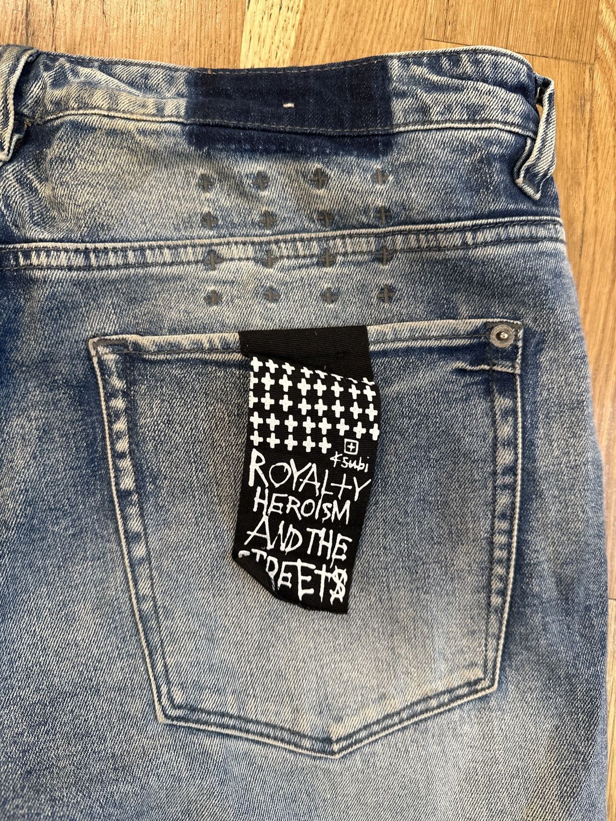 Ksubi Ksubi Sex Drugs Rock N Roll Denim Jeans Sz 34 Size US 34 / EU 50 - 5 Thumbnail