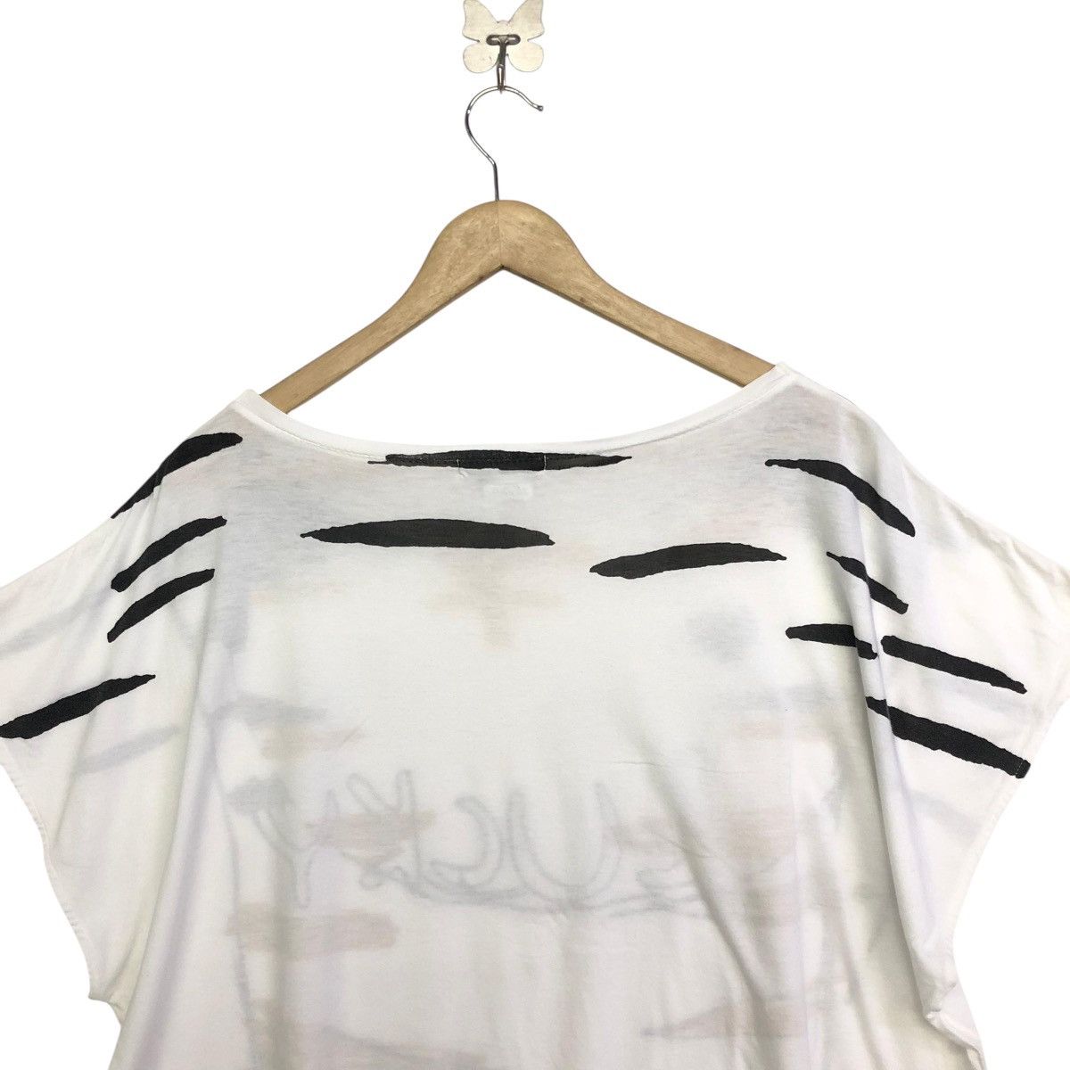 Issey Miyake × Tsumori Chisato *TSUMORI CHISATO by ISSEY MIYAKE art design women tee Size XL / US 12-14 / IT 48-50 - 7 Thumbnail