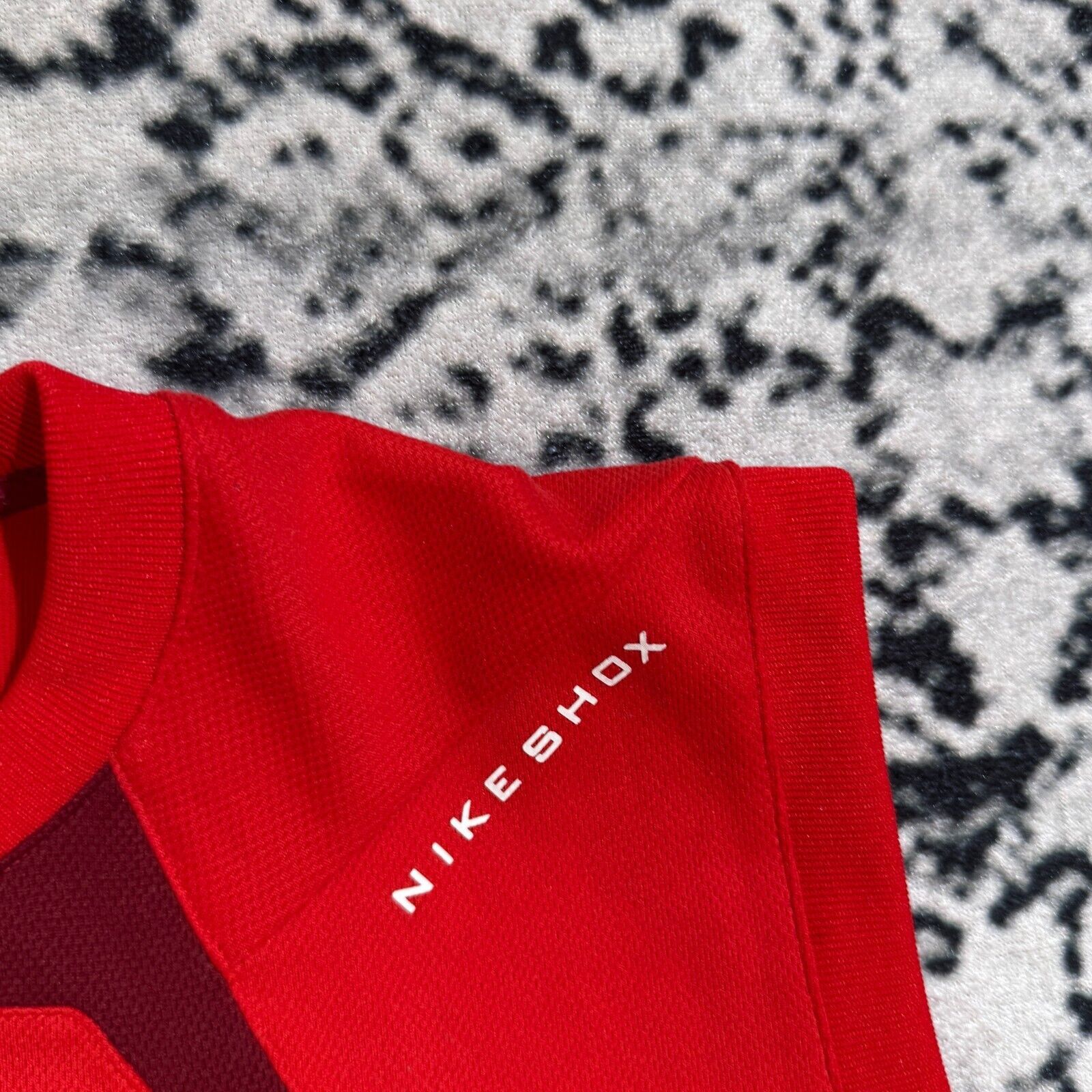 Nike × Vintage Vintage Nike Unisex Red Polyester Vest Jersey Tank Top SizeM Size US M / EU 48-50 / 2 - 7 Thumbnail