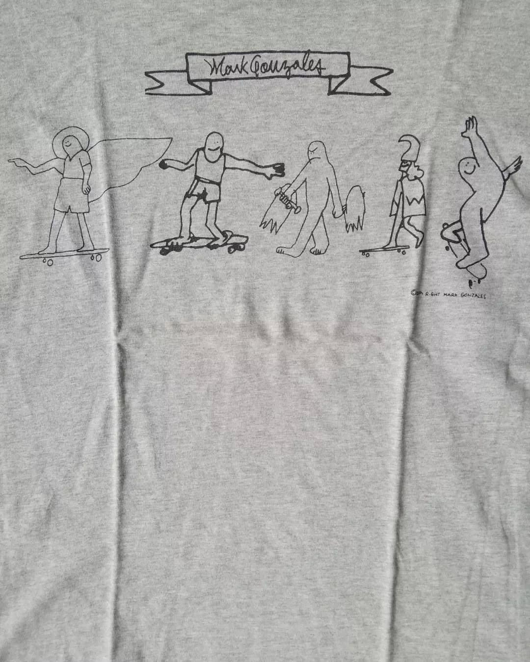 Japanese Brand Mark Gonzales x Simplicite Plus Skateboards Graphic Art Tees Size US M / EU 48-50 / 2 - 2 Thumbnail