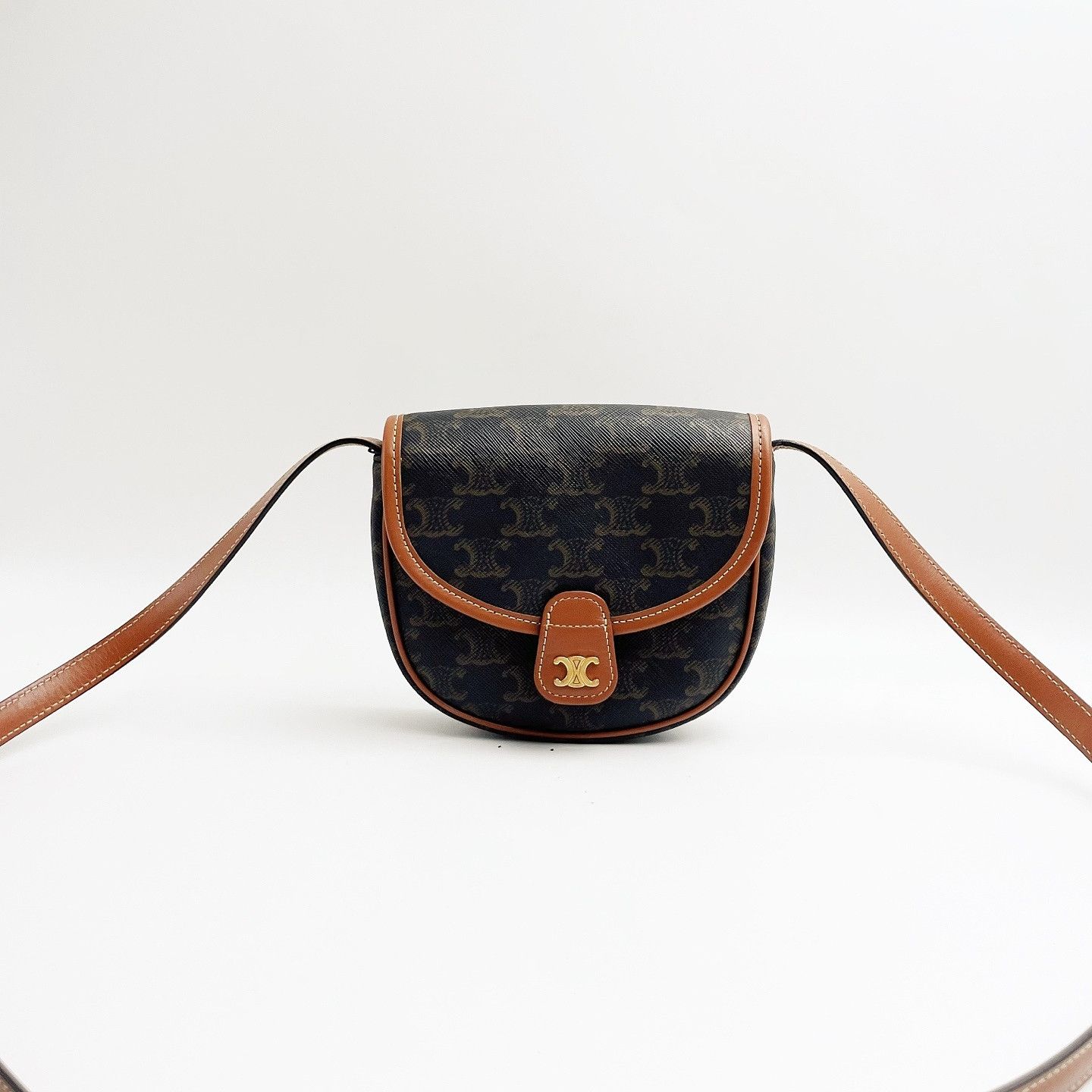 Celine CELINE Triomphe Canvas Besace Mini Bag Size ONE SIZE - 1 Thumbnail
