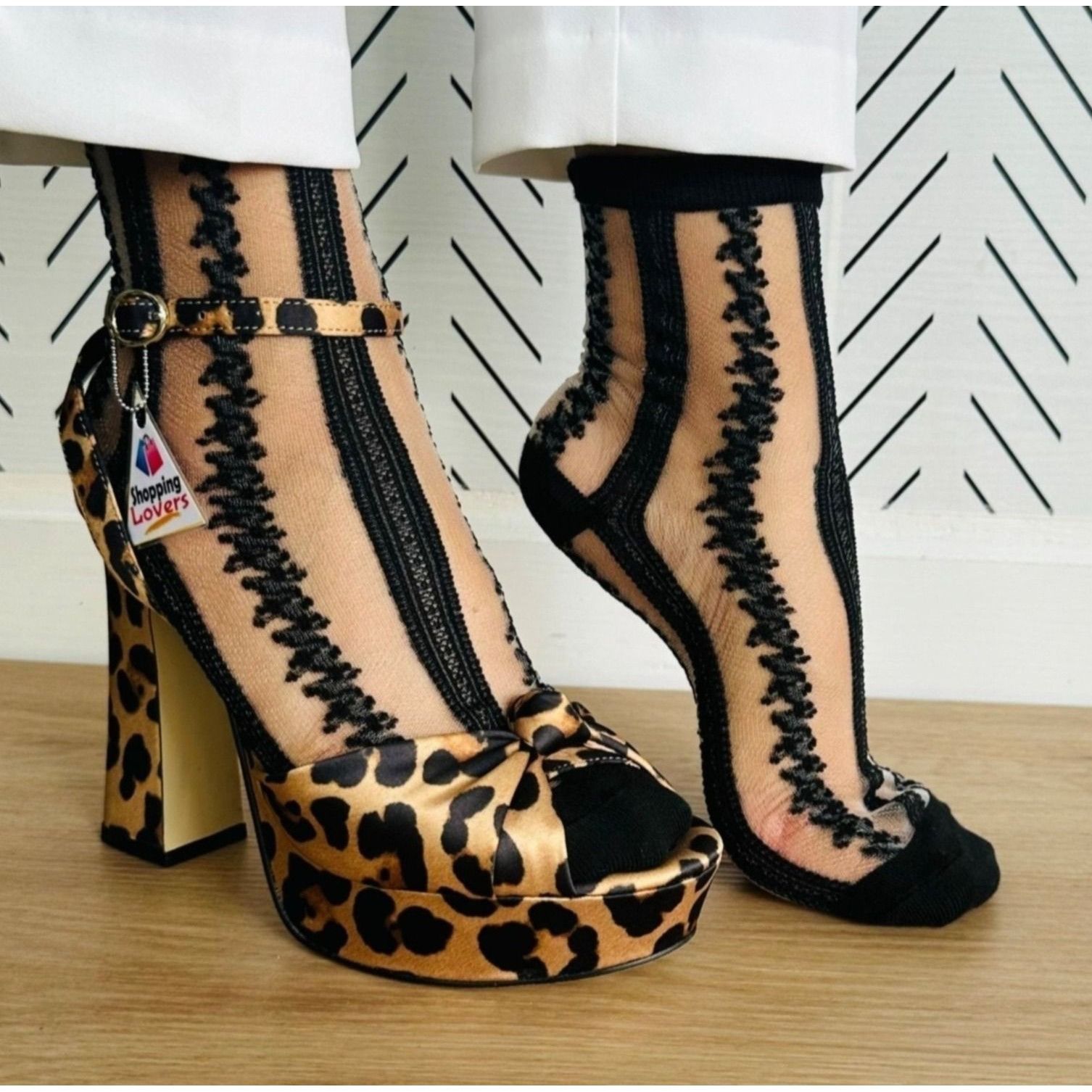 Other ⭐New Women Socks 5 Pairs Transparent Silk Elastic Mesh Elega Size ONE SIZE - 2 Thumbnail
