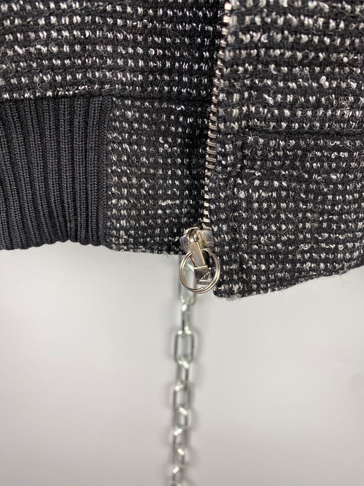 Dior Dior Kris Ban Assche 08AW Knit Hooded Bomber Jacket Size US L / EU 52-54 / 3 - 18 Thumbnail