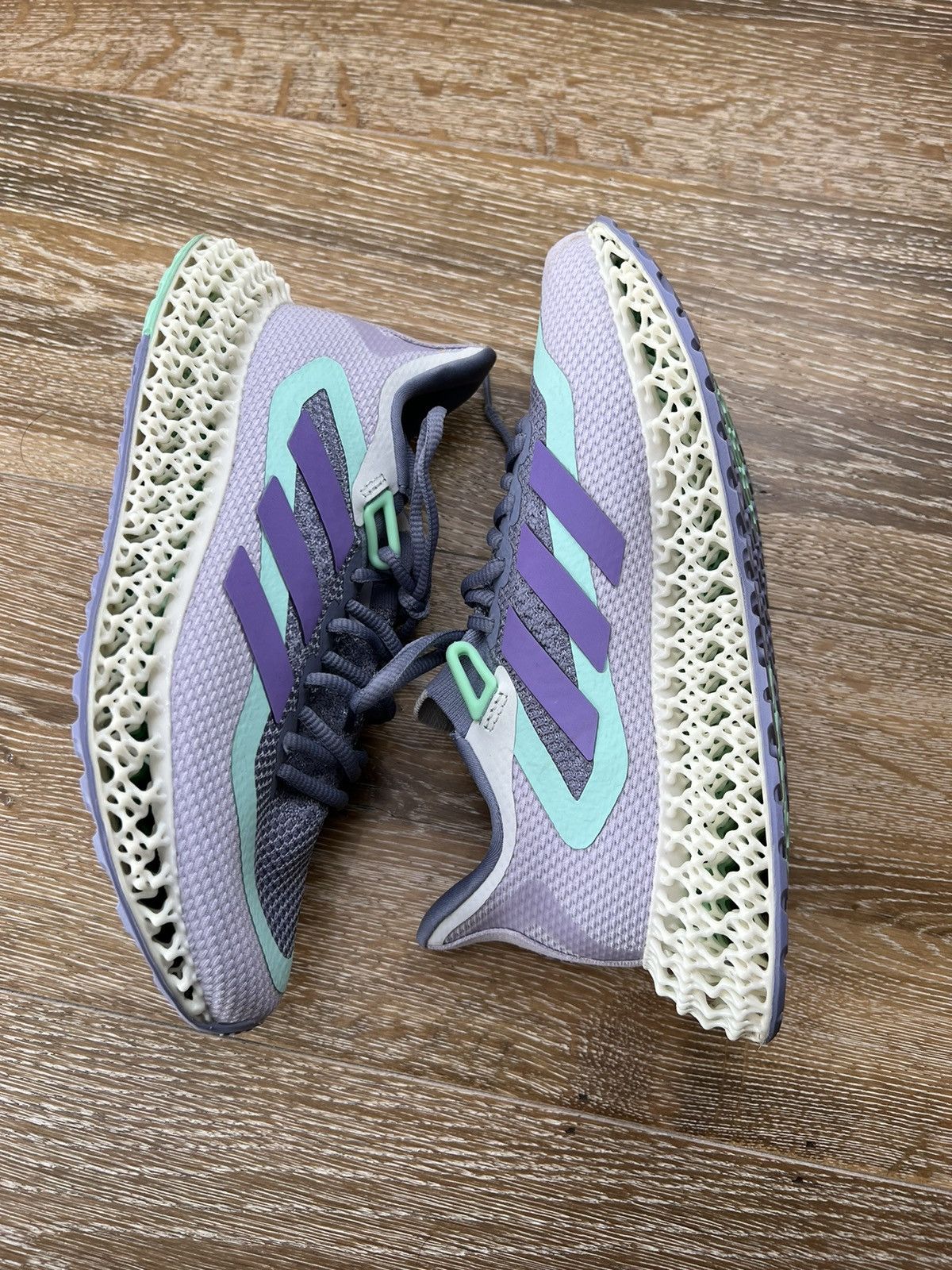 Adidas Adidas womens 4dfwd 2 ‘silver violet pulse mint’ sneakers Size US 6.5 / IT 36.5 - 4 Thumbnail