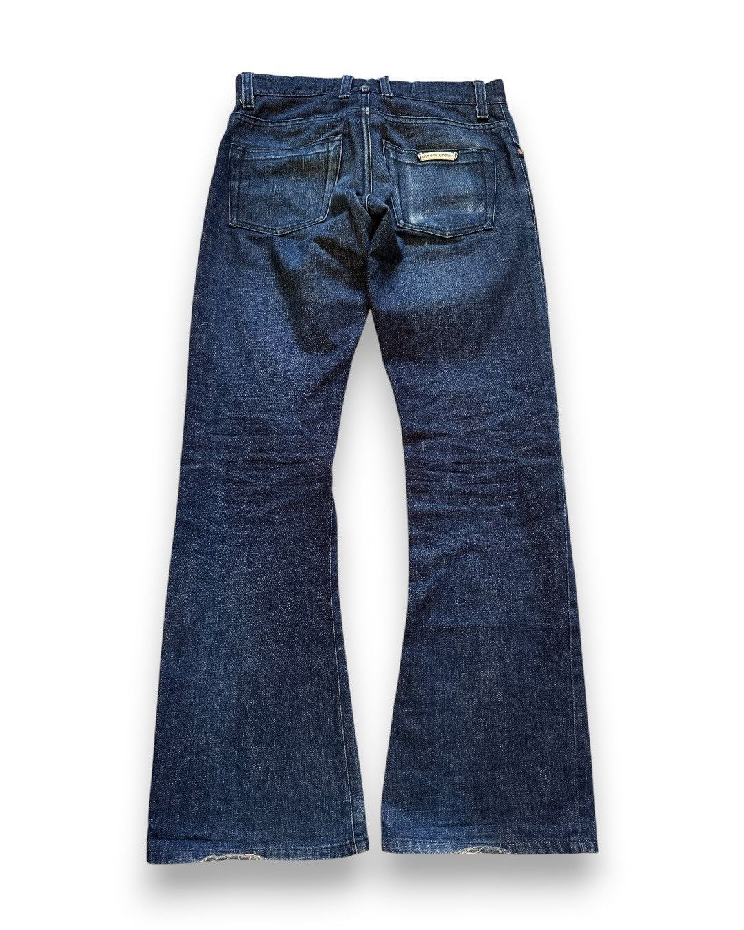 Chrome Hearts chrome hearts denim indigo flare Size US 30 / EU 46 - 8 Thumbnail