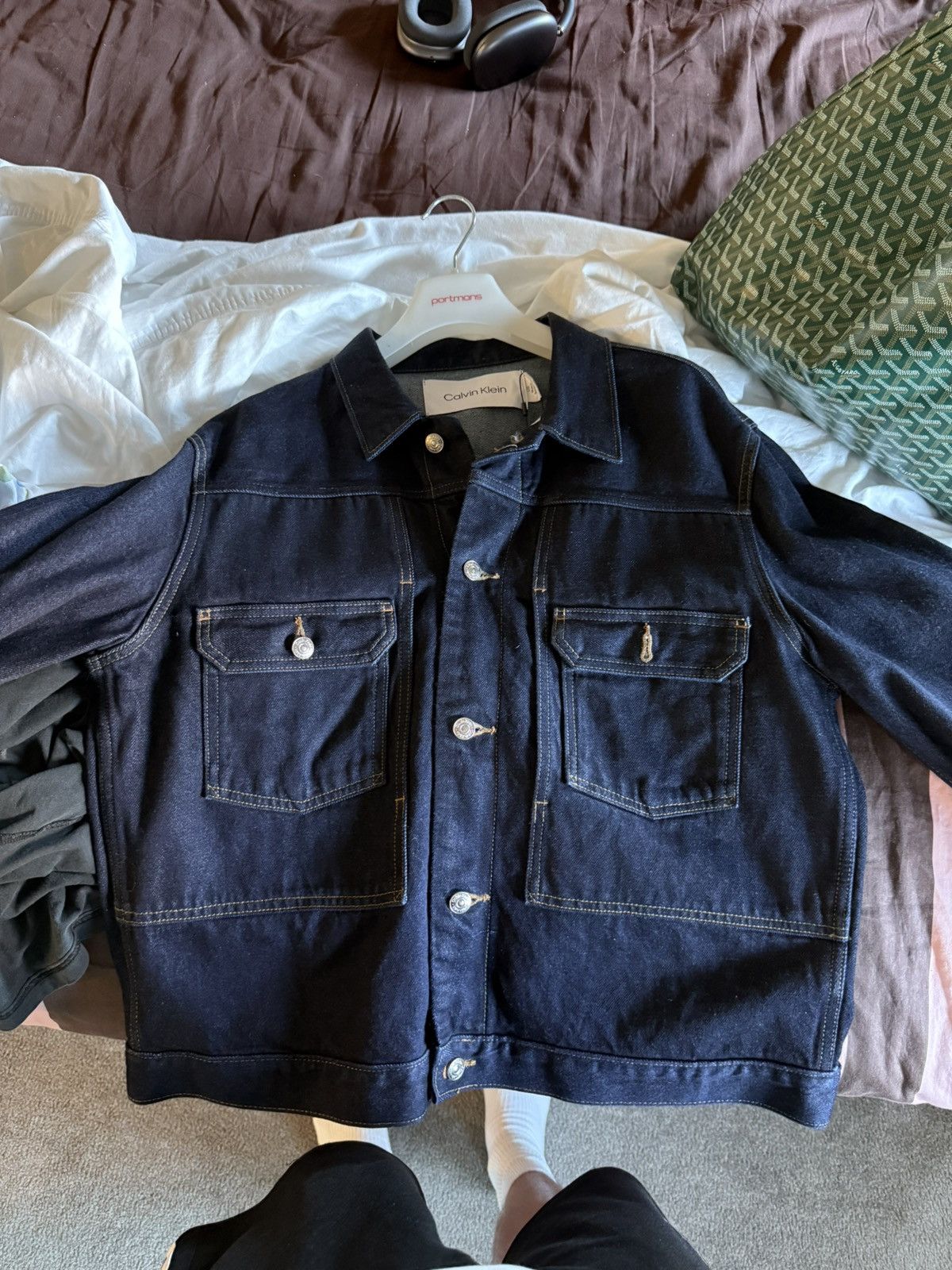 Calvin Klein Calvin Klein Denim Jacket Size US L / EU 52-54 / 3 - 1 Preview