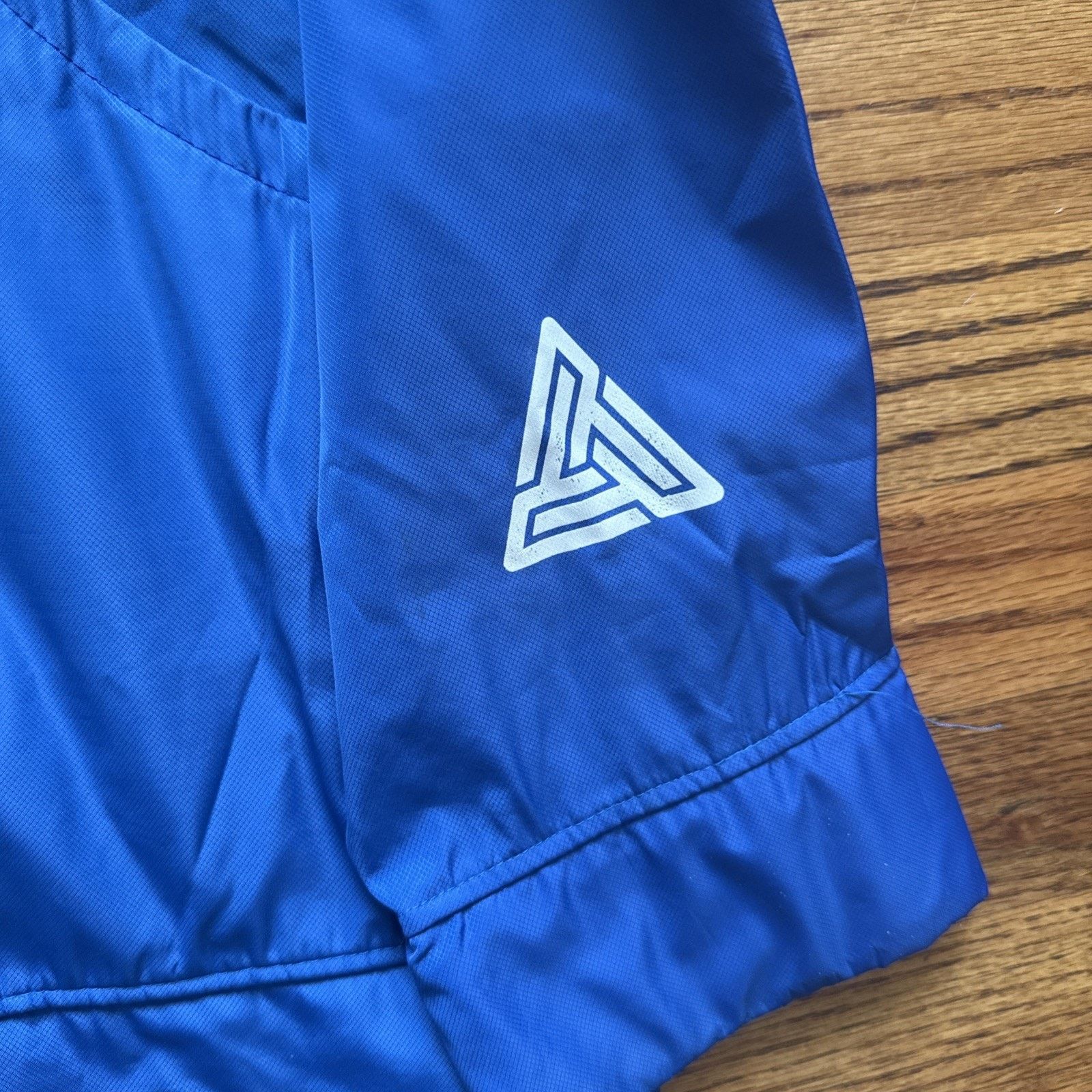 Black Pyramid Black Pyramid Jacket. Blue and Yellow. Windbreaker with hood Size US XL / EU 56 / 4 - 7 Thumbnail
