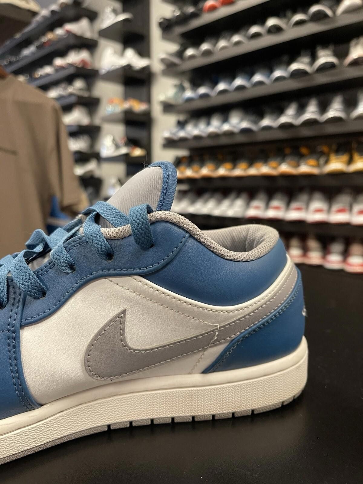 Jordan Brand Size 11.5 - Jordan 1 Low True Blue Cement 553558-412 Clean Size US 11.5 / EU 44-45 - 6 Thumbnail