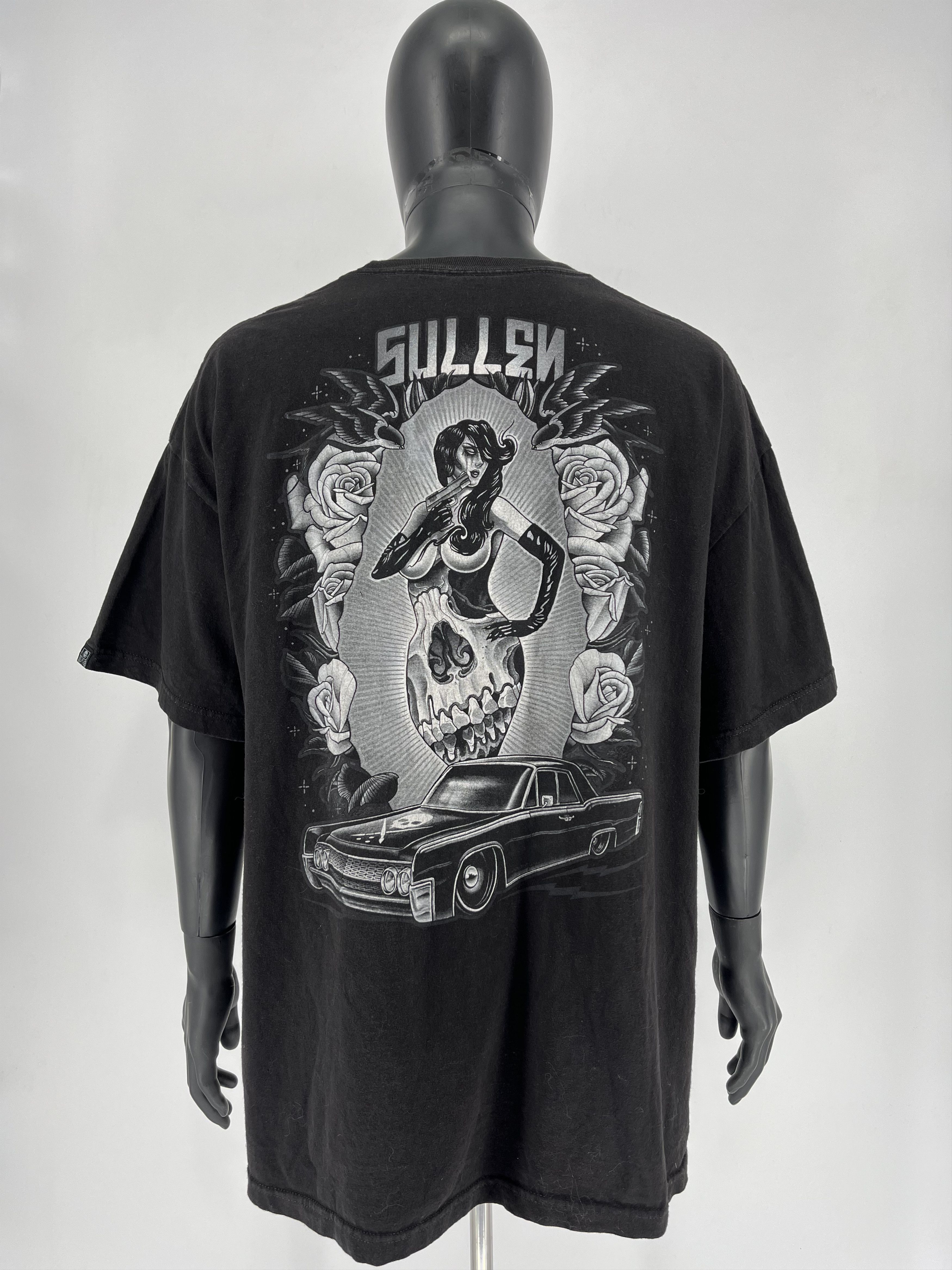 Band Tees × Vintage Vintage Sullen Skull T-shirt Sullen Big Size XXXL Size US XXL / EU 58 / 5 - 7 Thumbnail