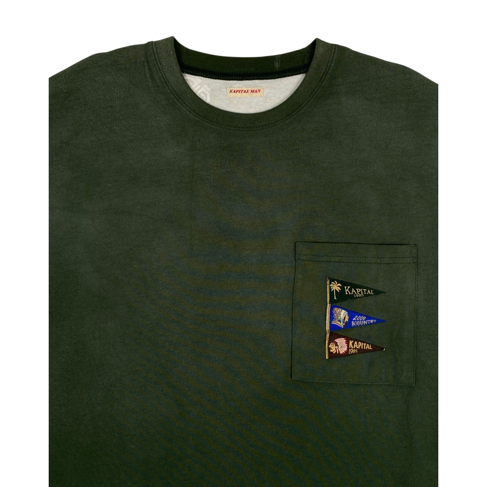 Kapital Kapital Green Paisley Print Tee Size US L / EU 52-54 / 3 - 9 Thumbnail