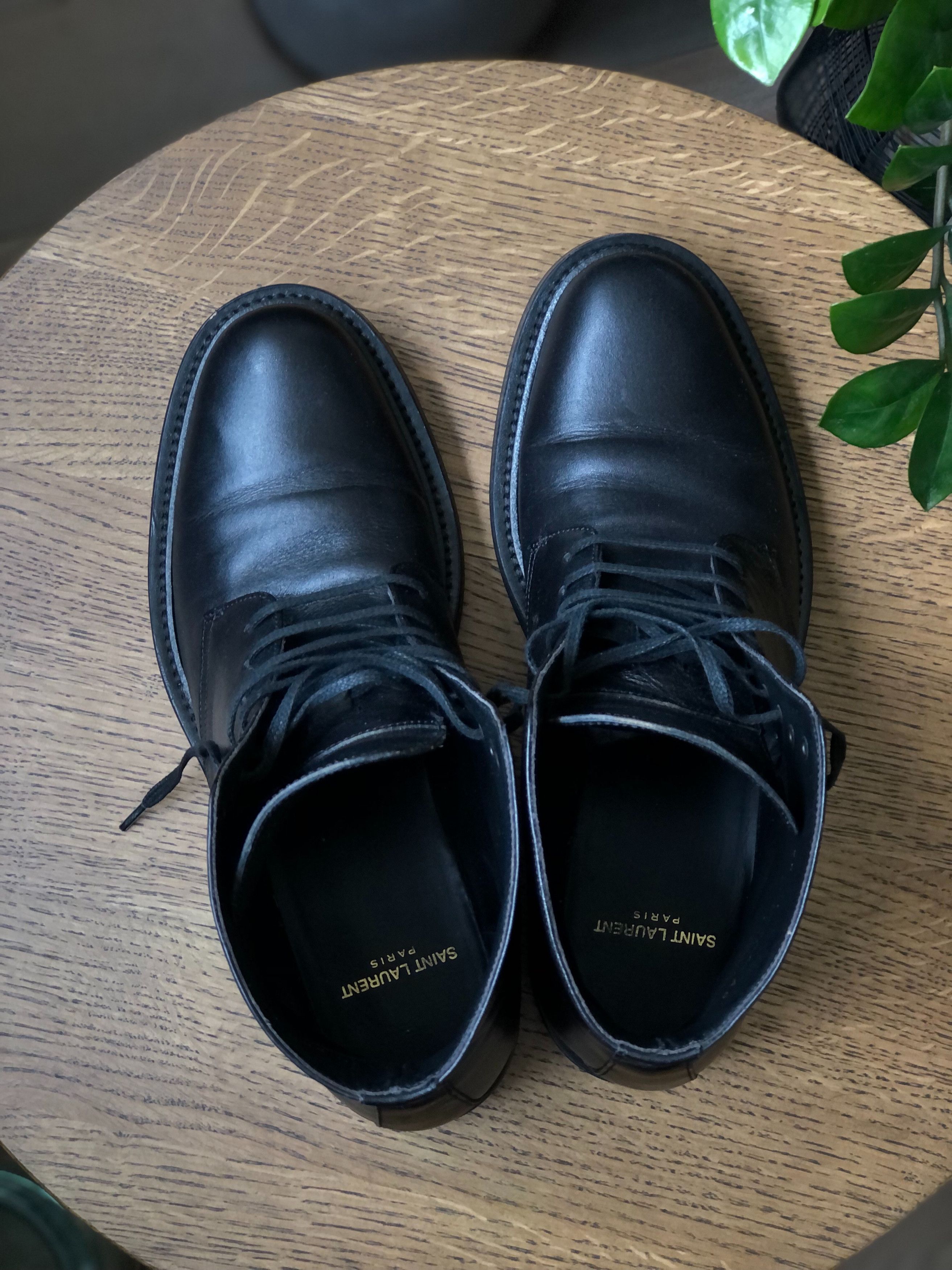 Saint Laurent Paris Saint Laurent Paris Army Lace-Up Boots Size US 9 / IT 39 - 2 Thumbnail