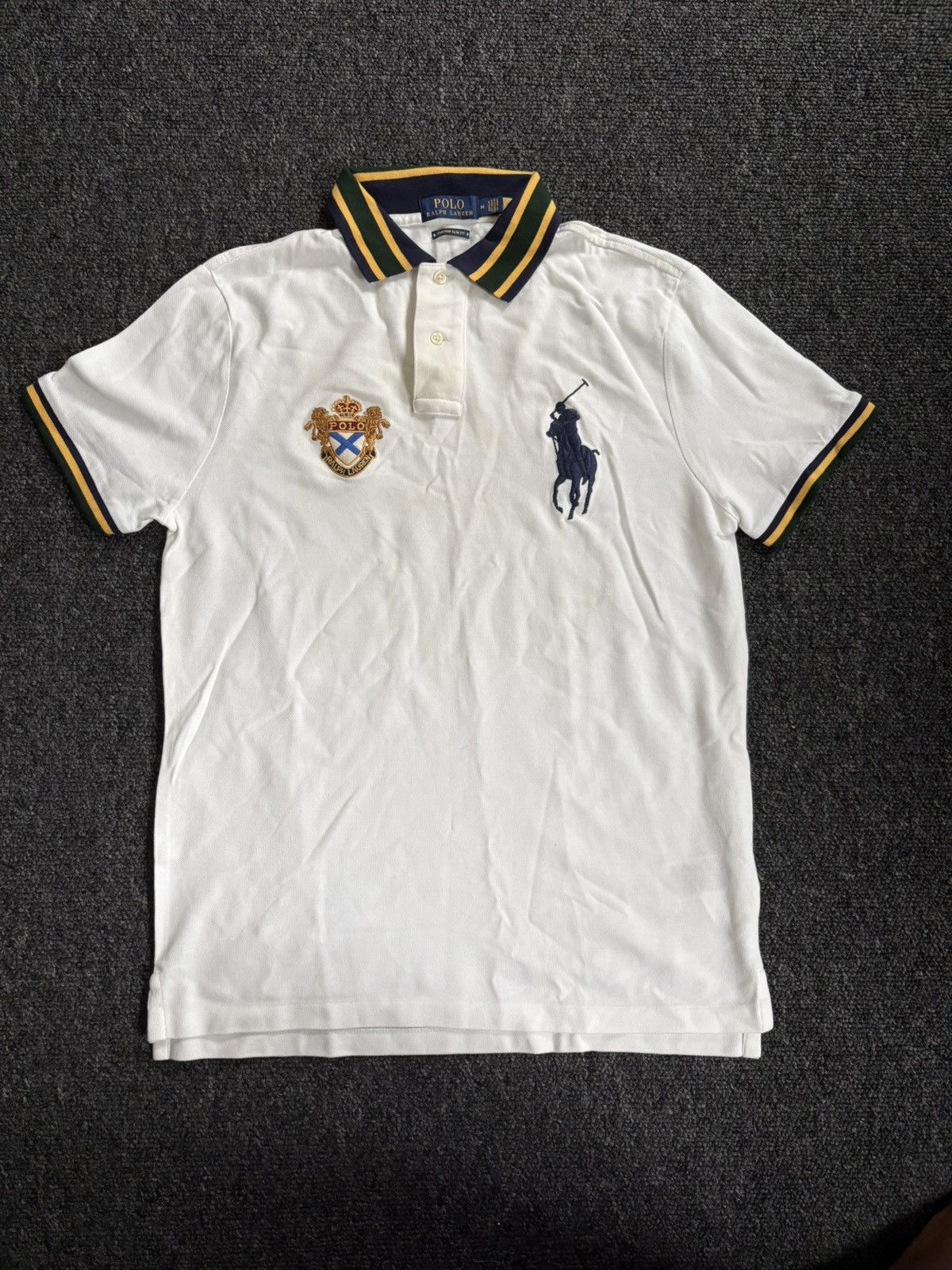 Polo Ralph Lauren White ralph lauren polo Size US M / EU 48-50 / 2 - 1 Thumbnail