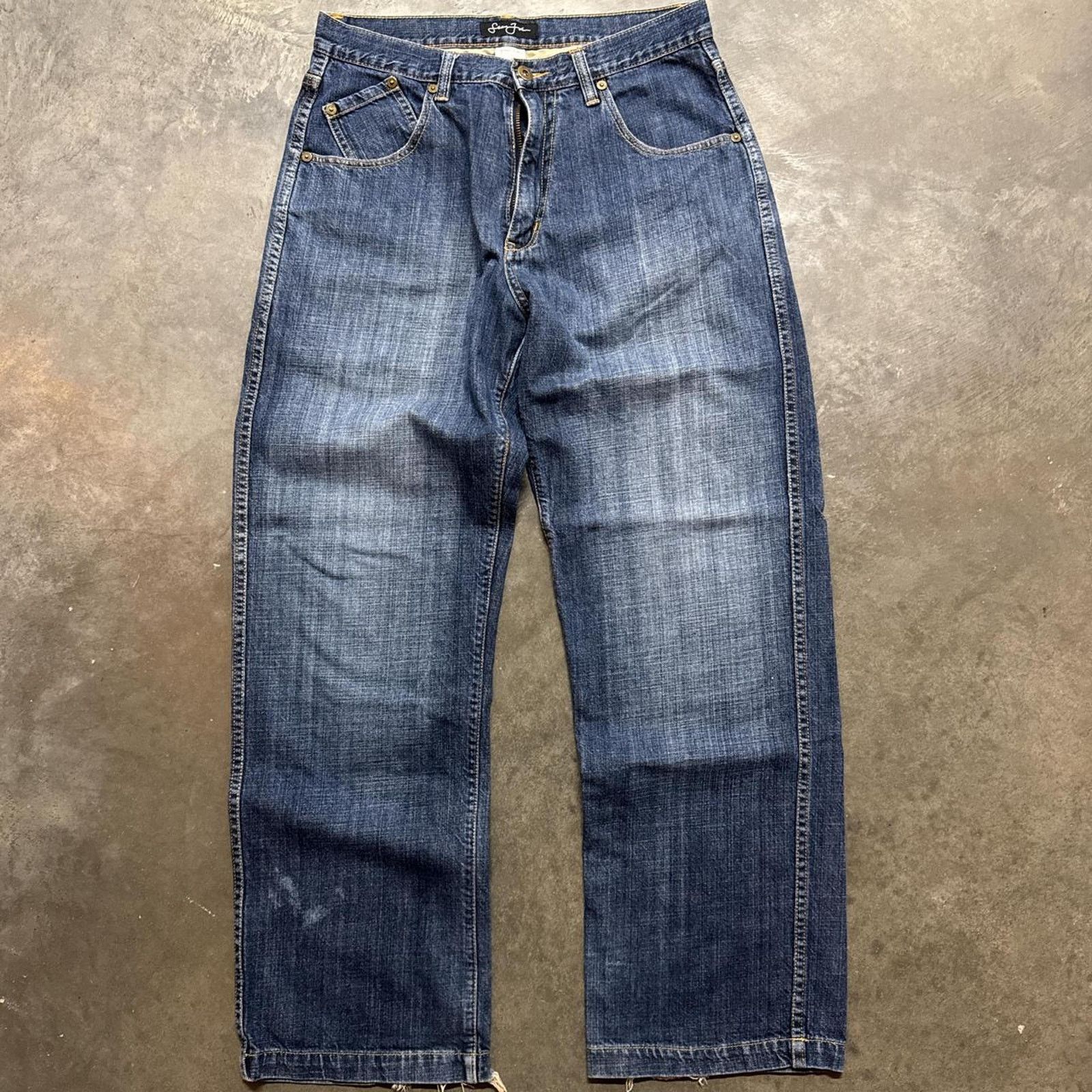 Sean John × Vintage Vintage Y2K Sean John Skater Grunge Baggy Jeans Size US 30 / EU 46 - 4 Thumbnail