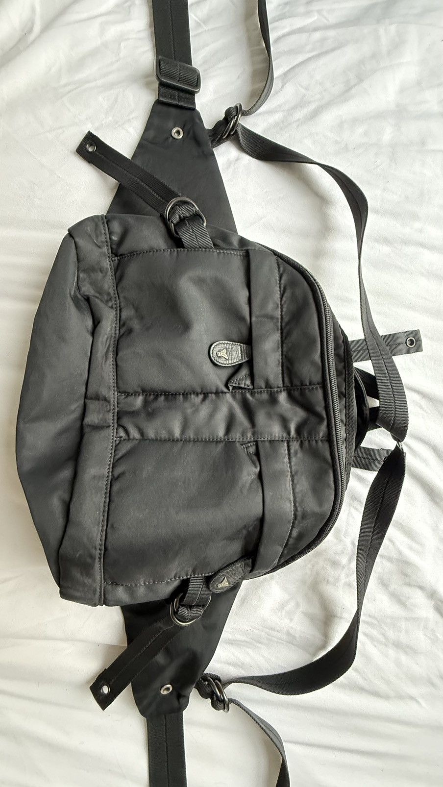 Yohji Yamamoto Y's × Yohji Yamamoto Y’saccs Pour Homme 2 Way Backpack Bag Size ONE SIZE - 3 Thumbnail