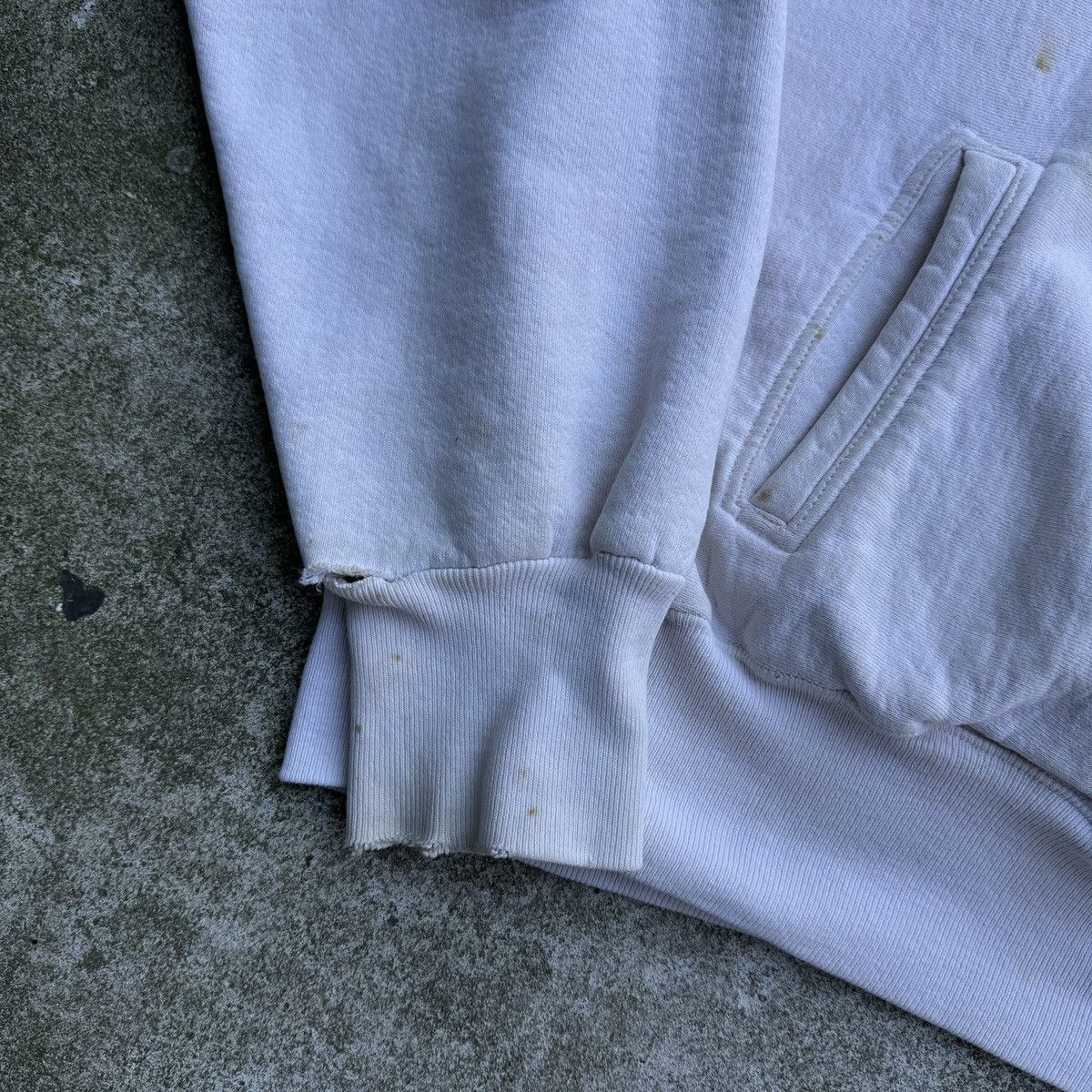 Vintage 90s Thrashed Faded Distressed Hoodie ERD Grunge Chrome Size US XL / EU 56 / 4 - 10 Thumbnail