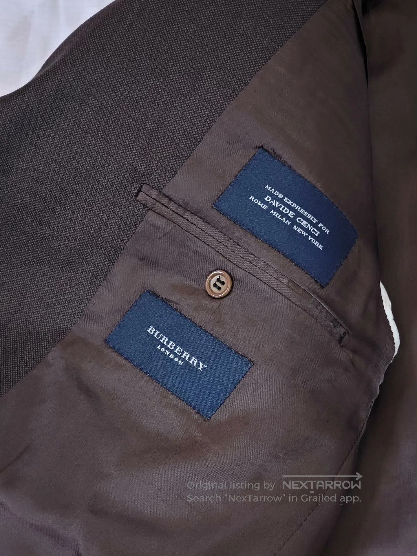 Burberry Burberry Wool Blazer with Linen Lining. Size US L / EU 52-54 / 3 - 7 Thumbnail
