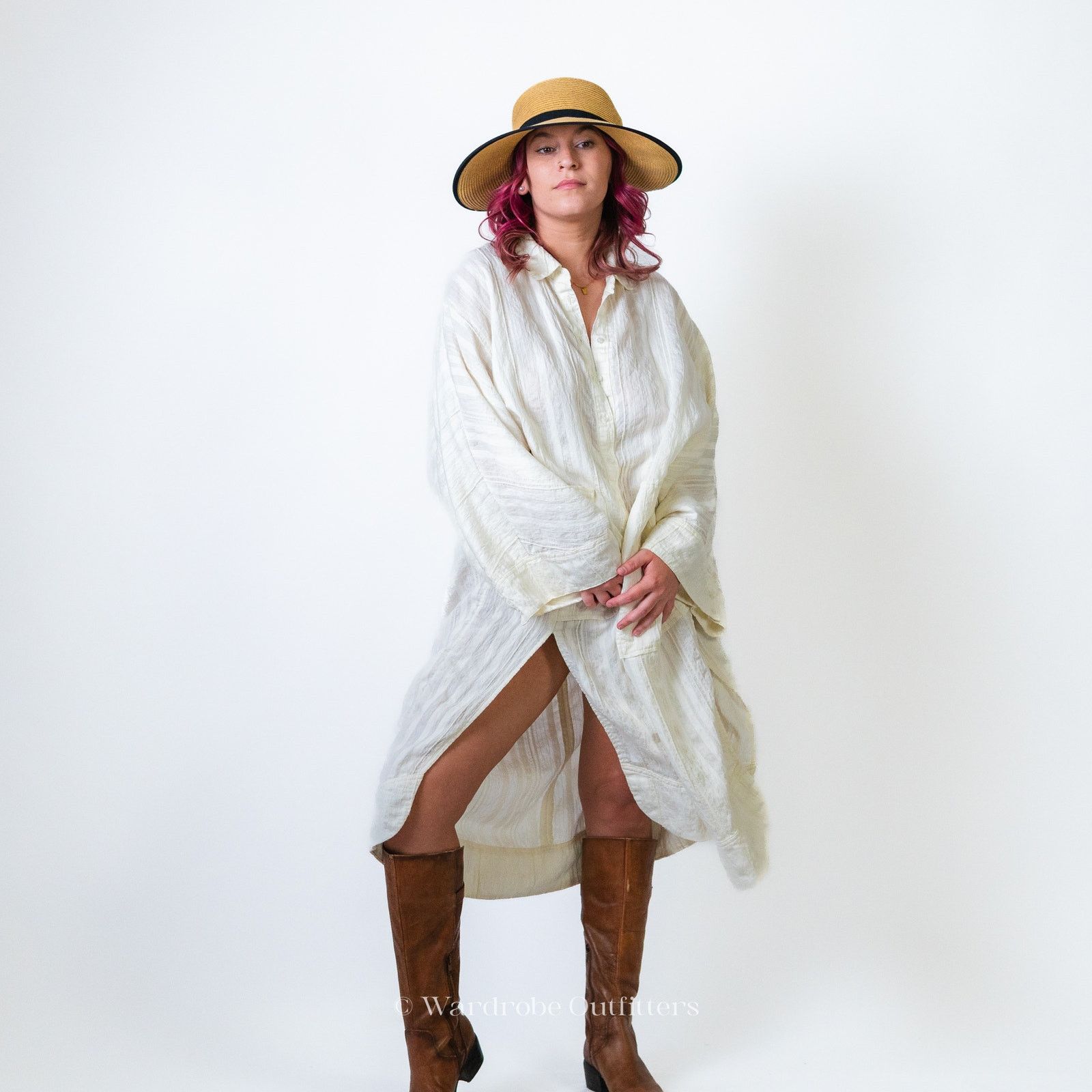 Free People Free People Oversized Dress Tunic - XS Size XS / US 0-2 / IT 36-38 - 11 Thumbnail